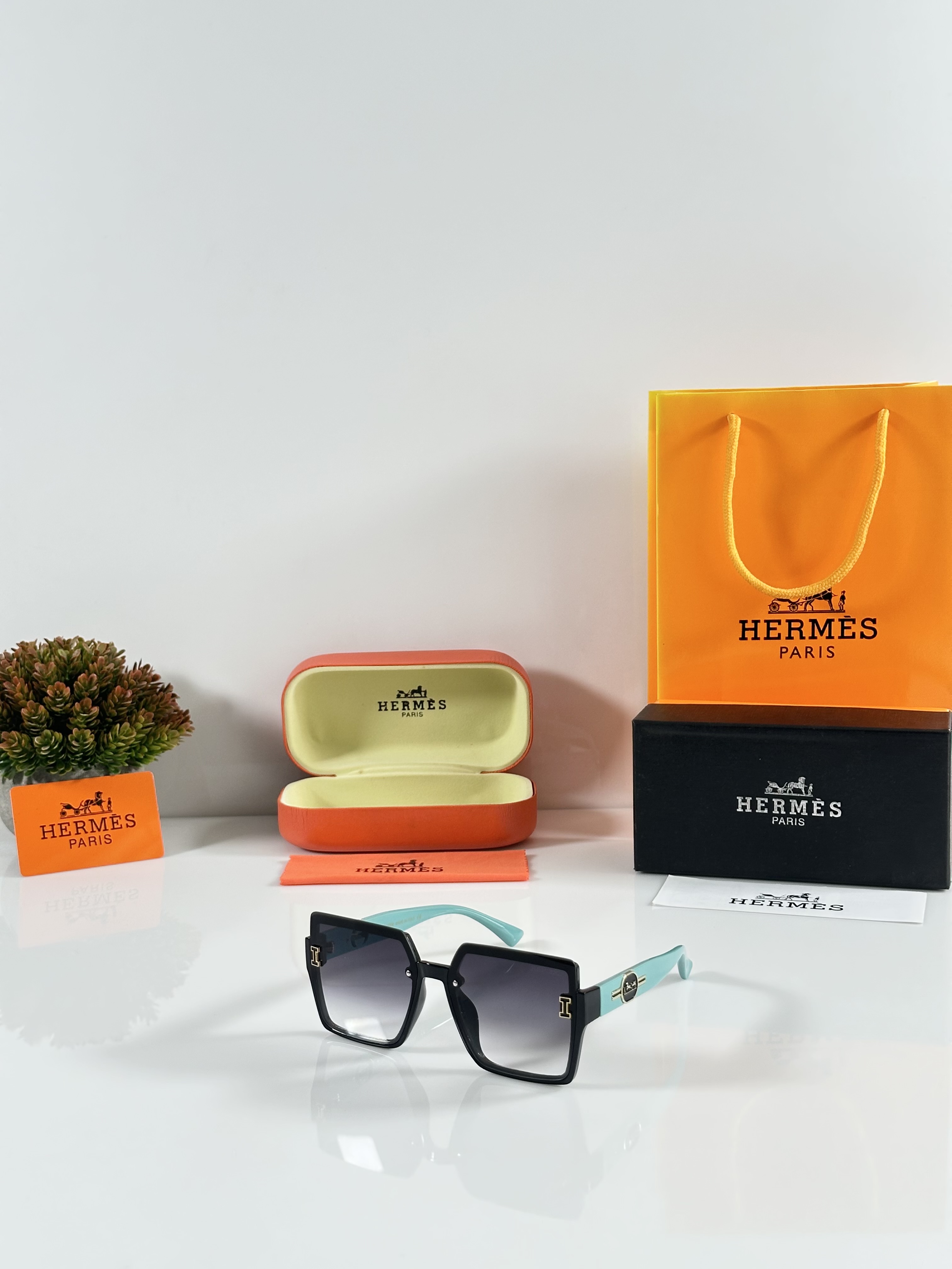 Herms WMNS 23010 Green Black DC
