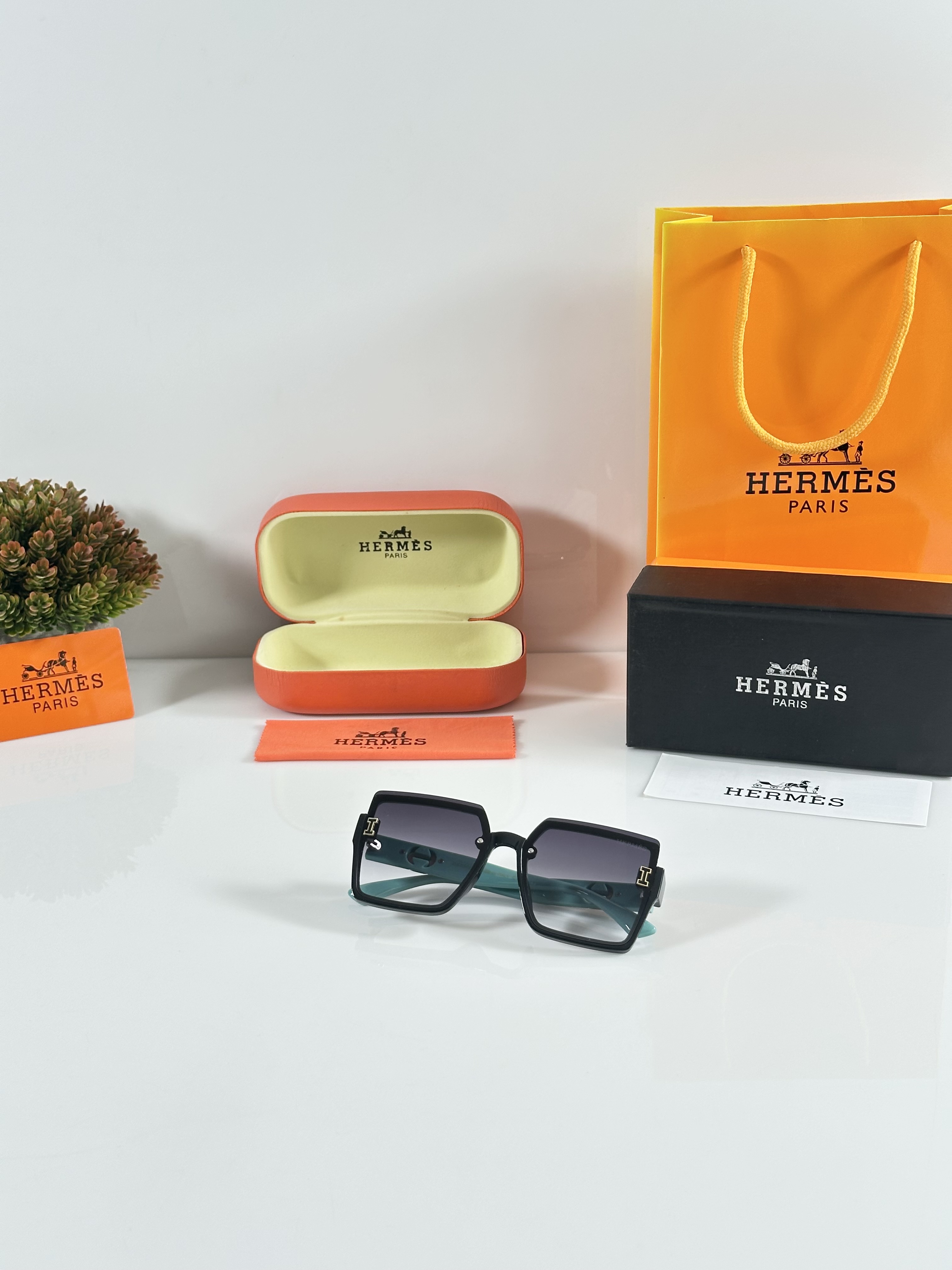 Herms WMNS 23010 Green Black DC - Image 4