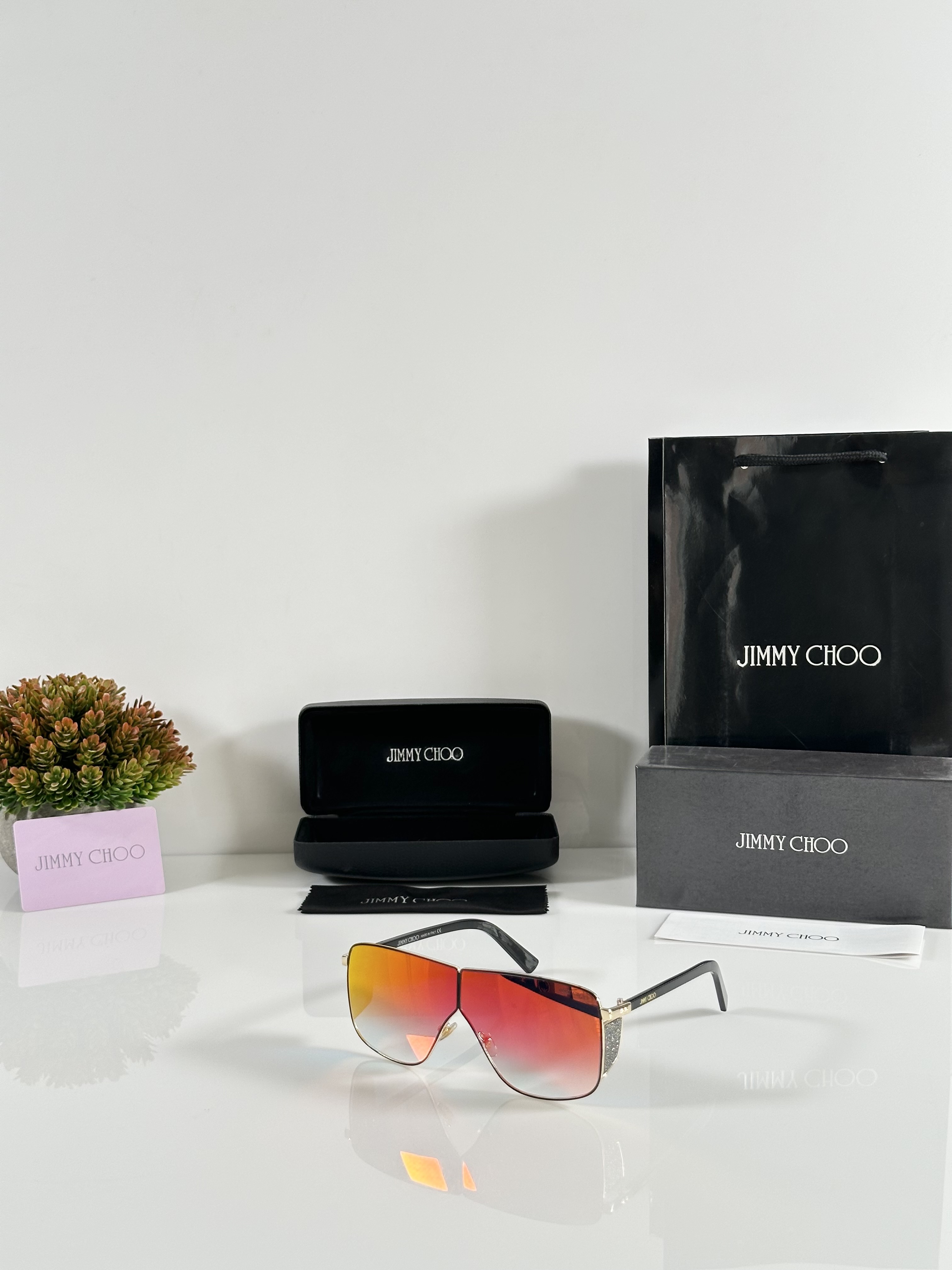 Jimmy chhoo WMNS LILE Gold Orange Mercury