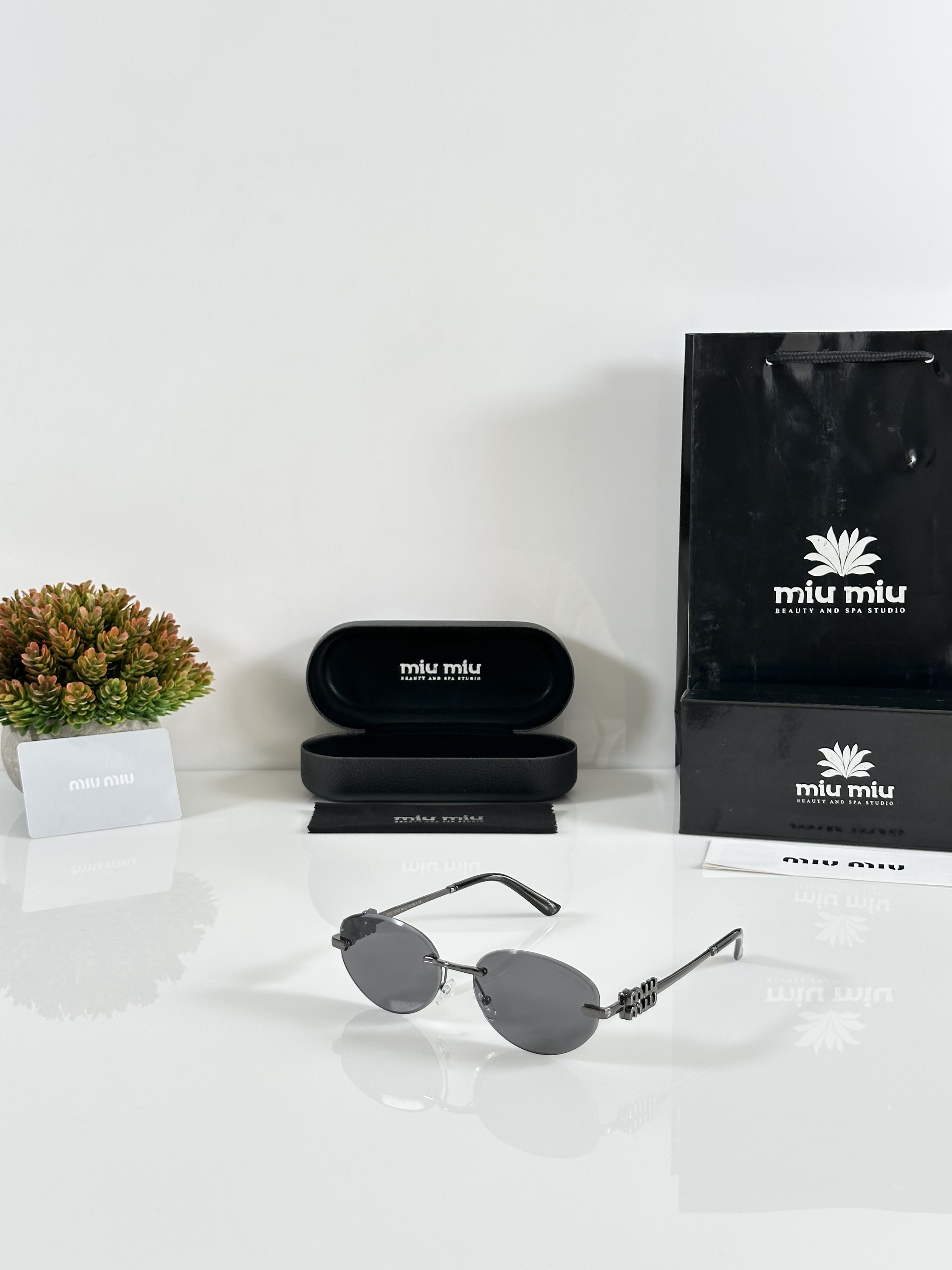 Miu Miu WMNS 1025 Gun Black