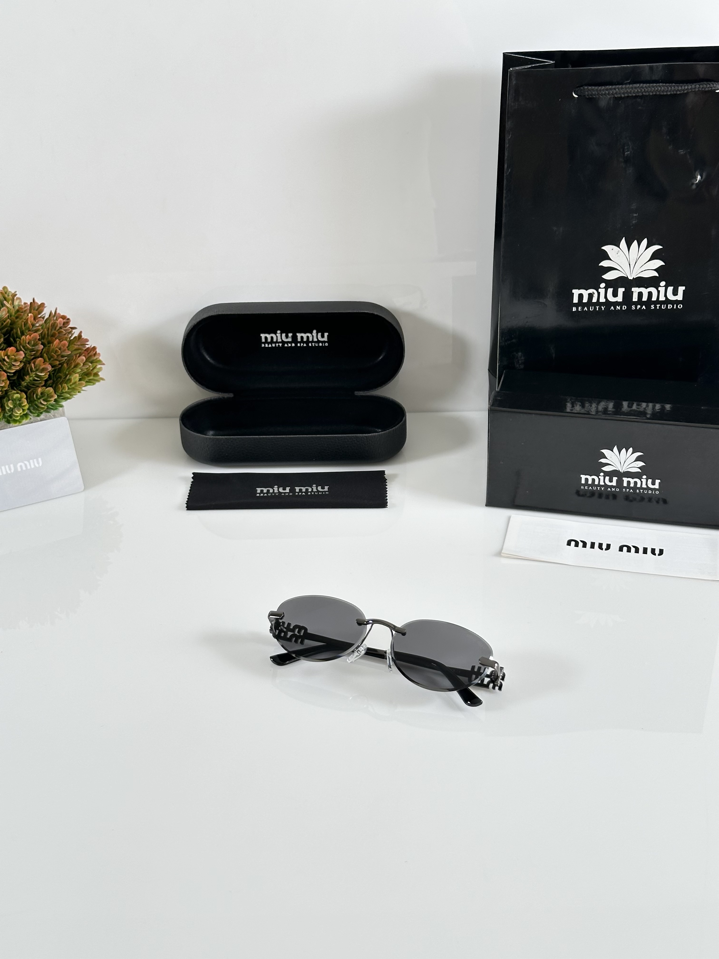 Miu Miu WMNS 1025 Gun Black - Image 4