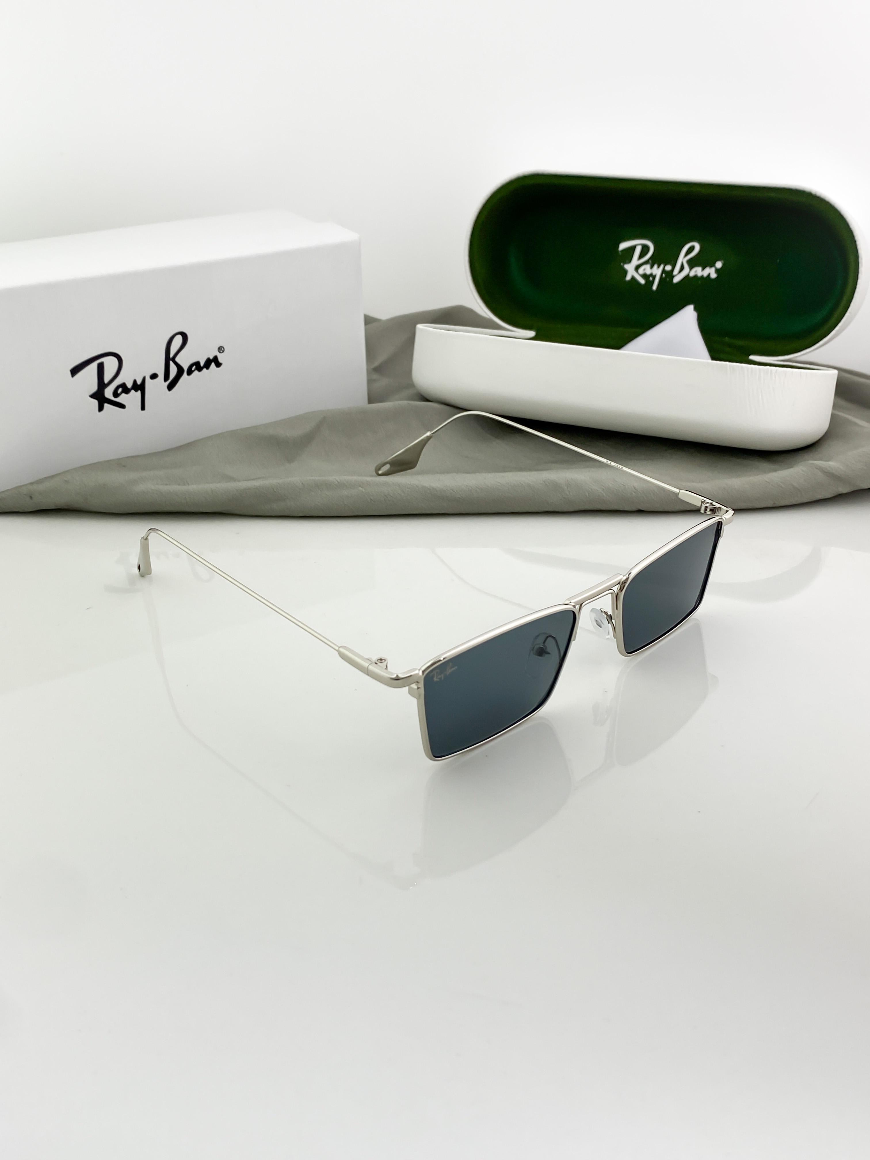 RAYBAN SILVER BLACK 1010 - Image 3