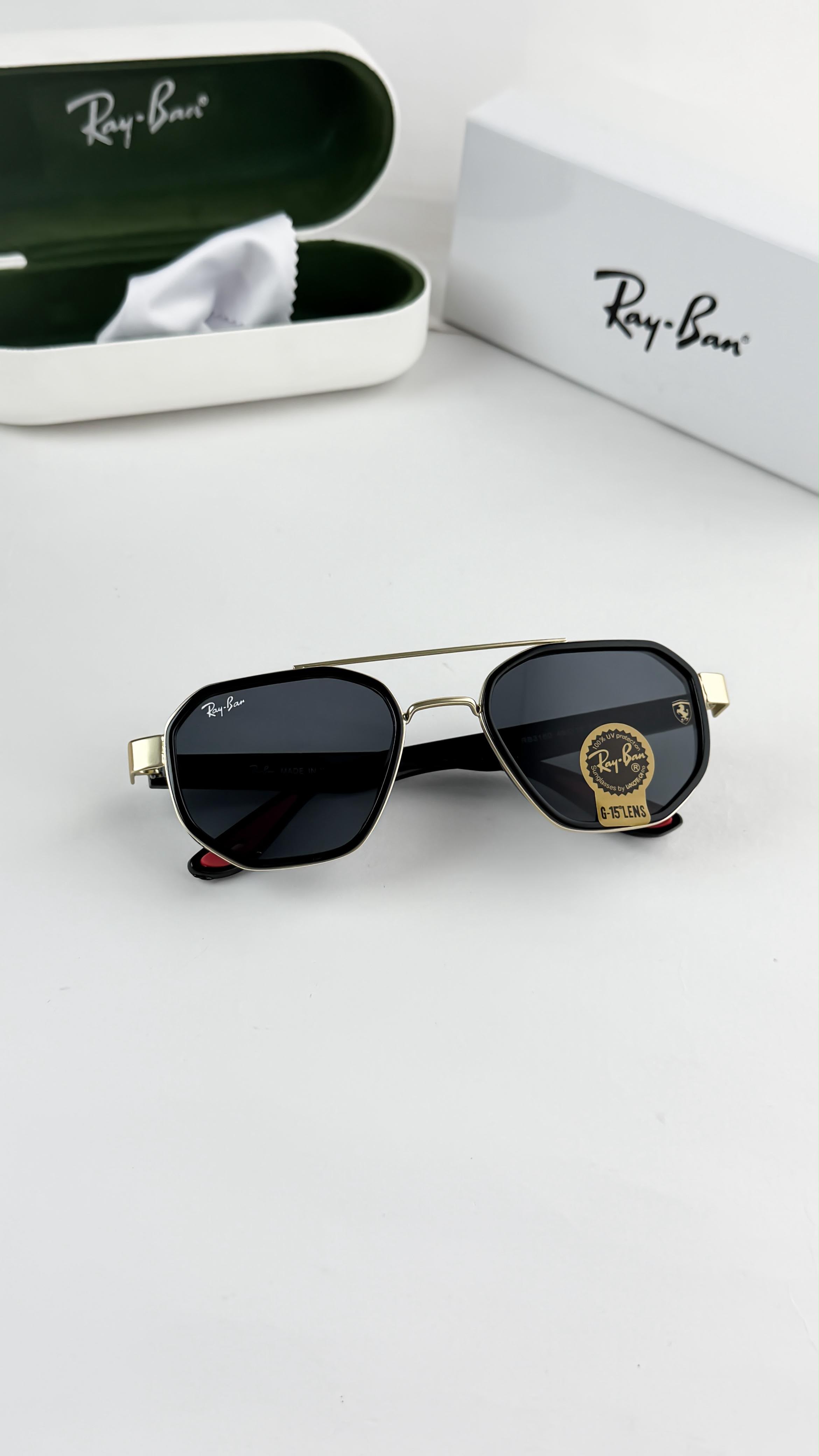 Rayban gold black 3160 - Image 3