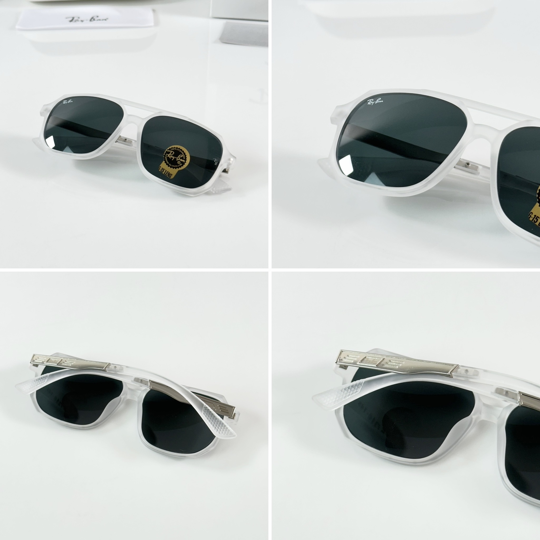 Rayban 4605 Ice Black GLASS - Image 3