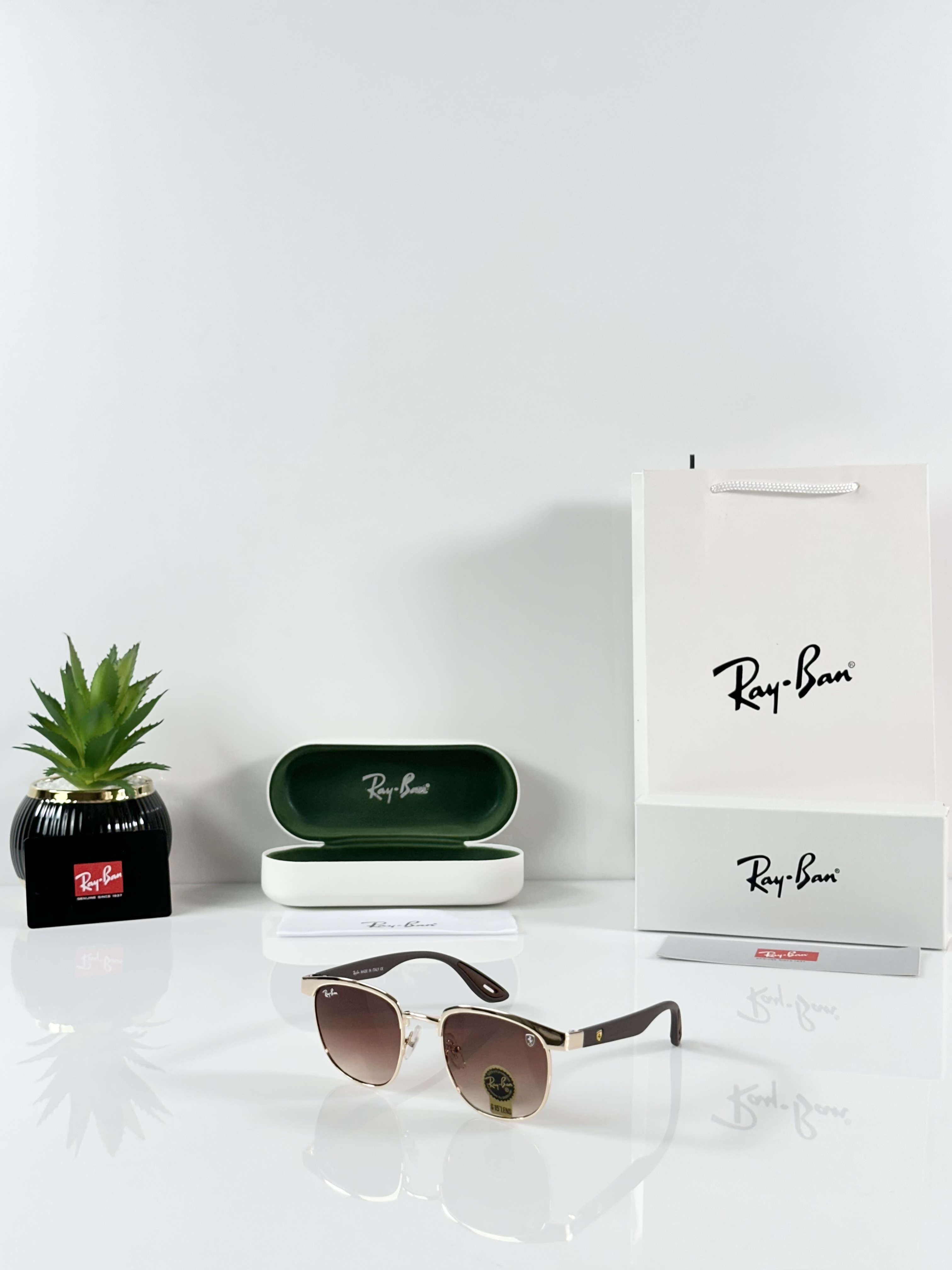 Rayban 3698 Gold Brown