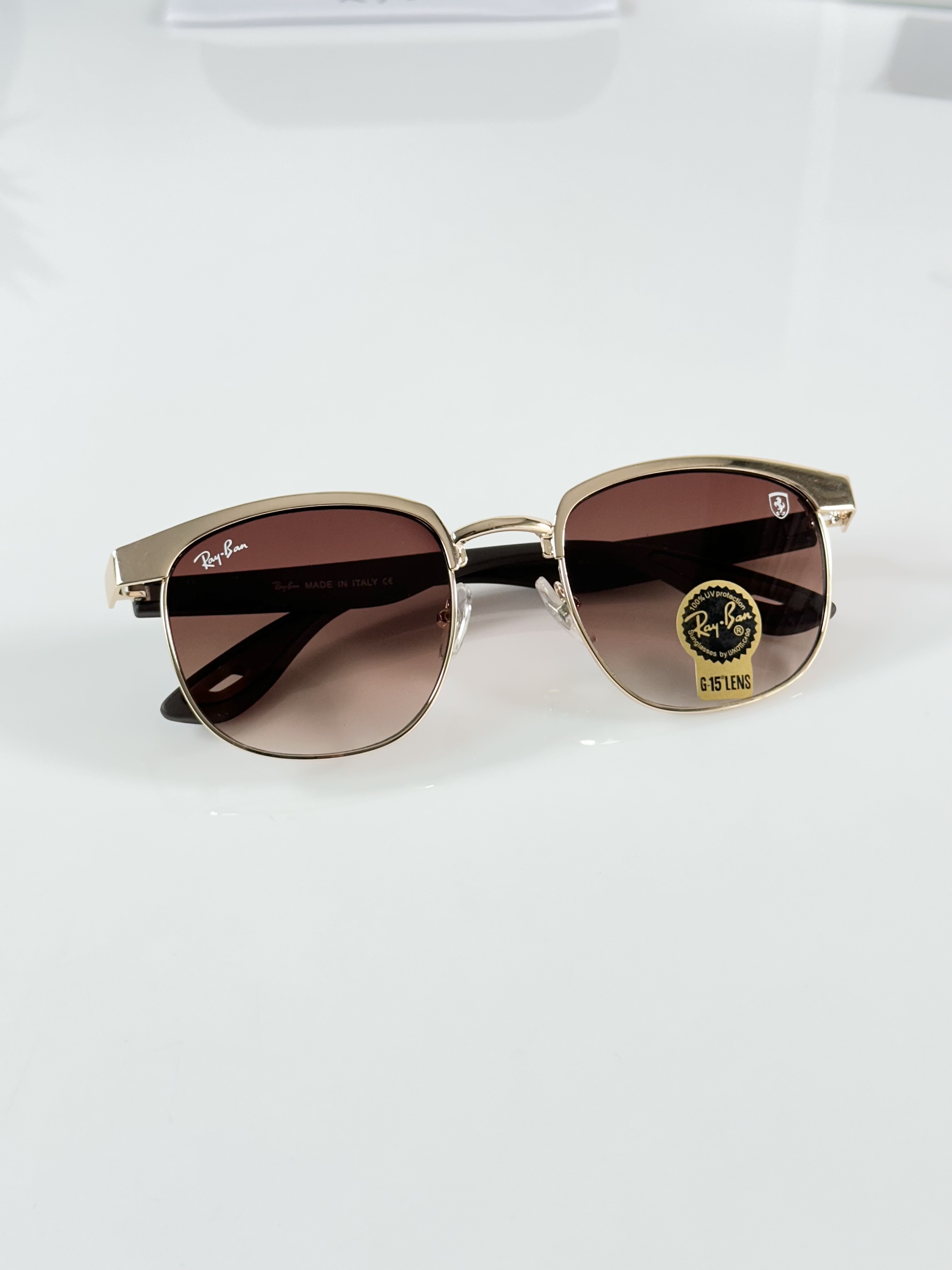 Rayban 3698 Gold Brown - Image 4