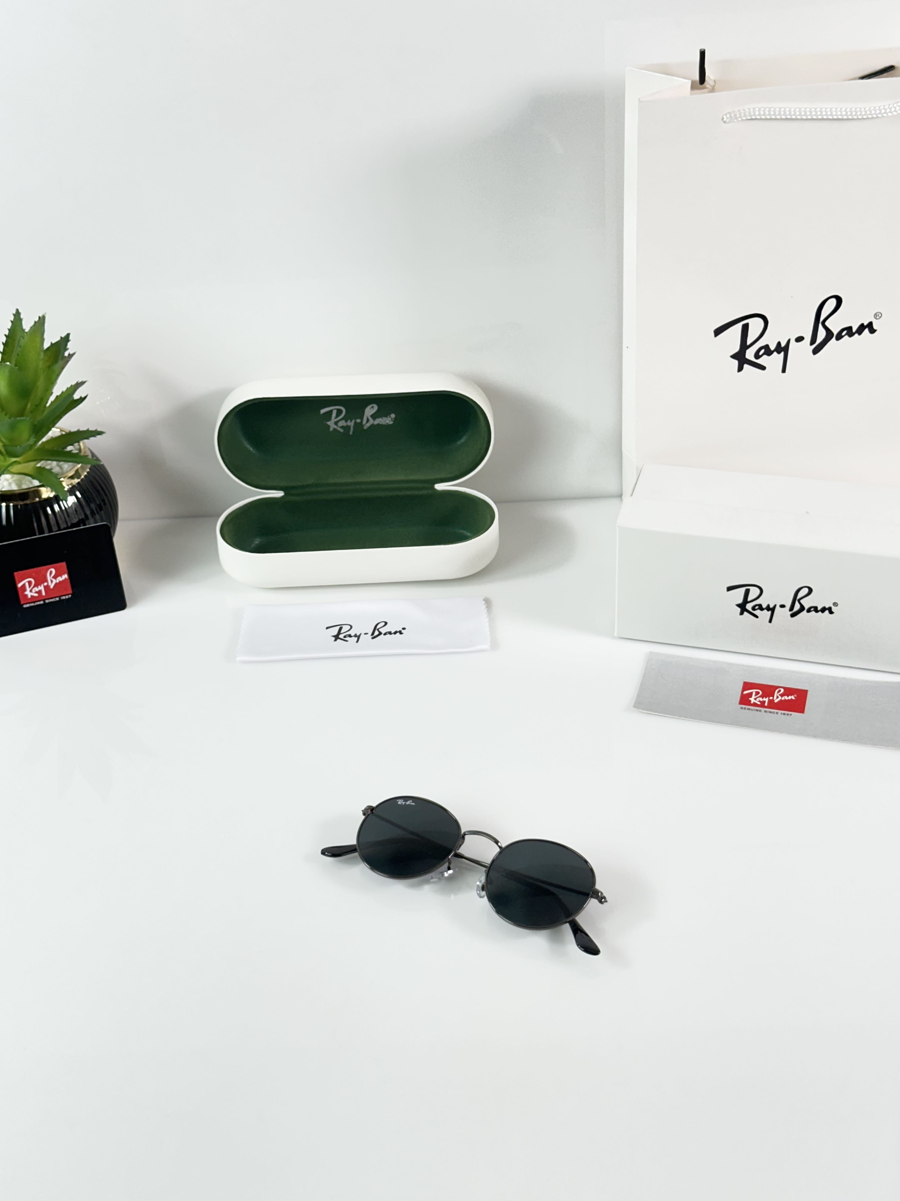 Rayban 3447 Gun Black GLASS - Image 5