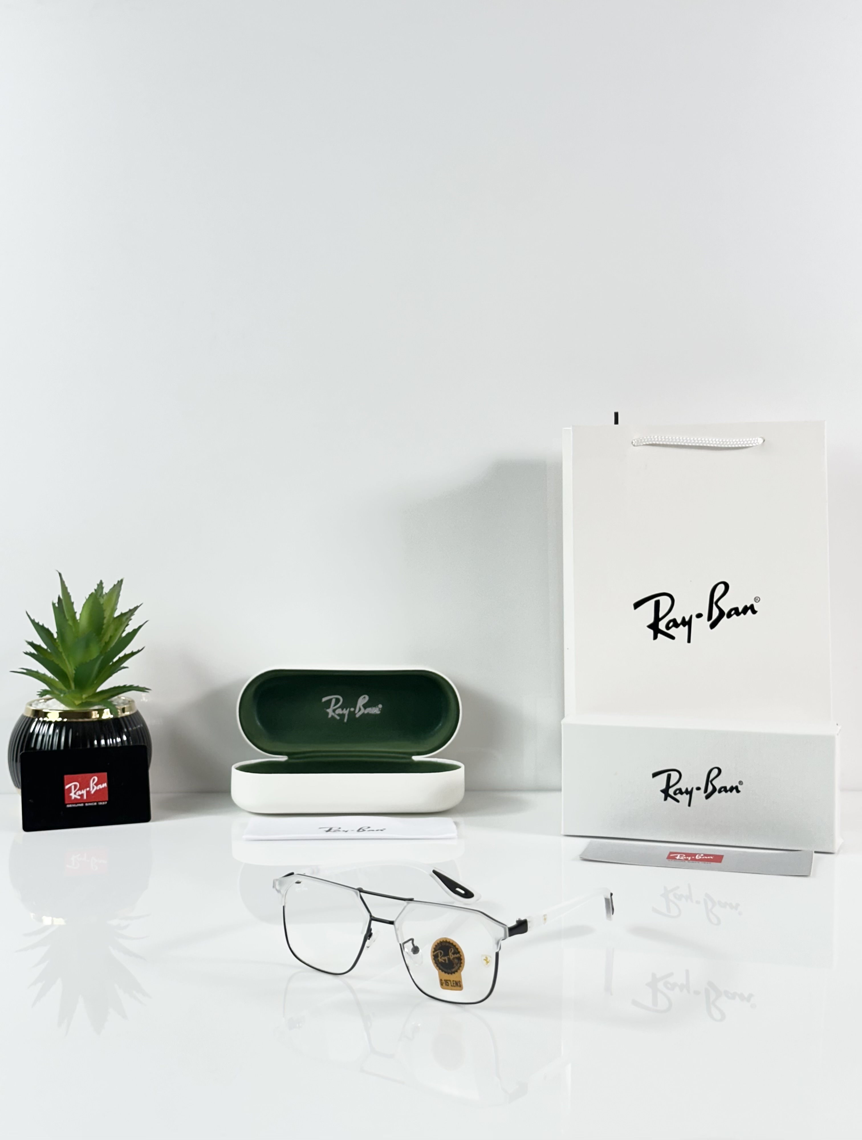 Rayban 04 Ice Black Frame