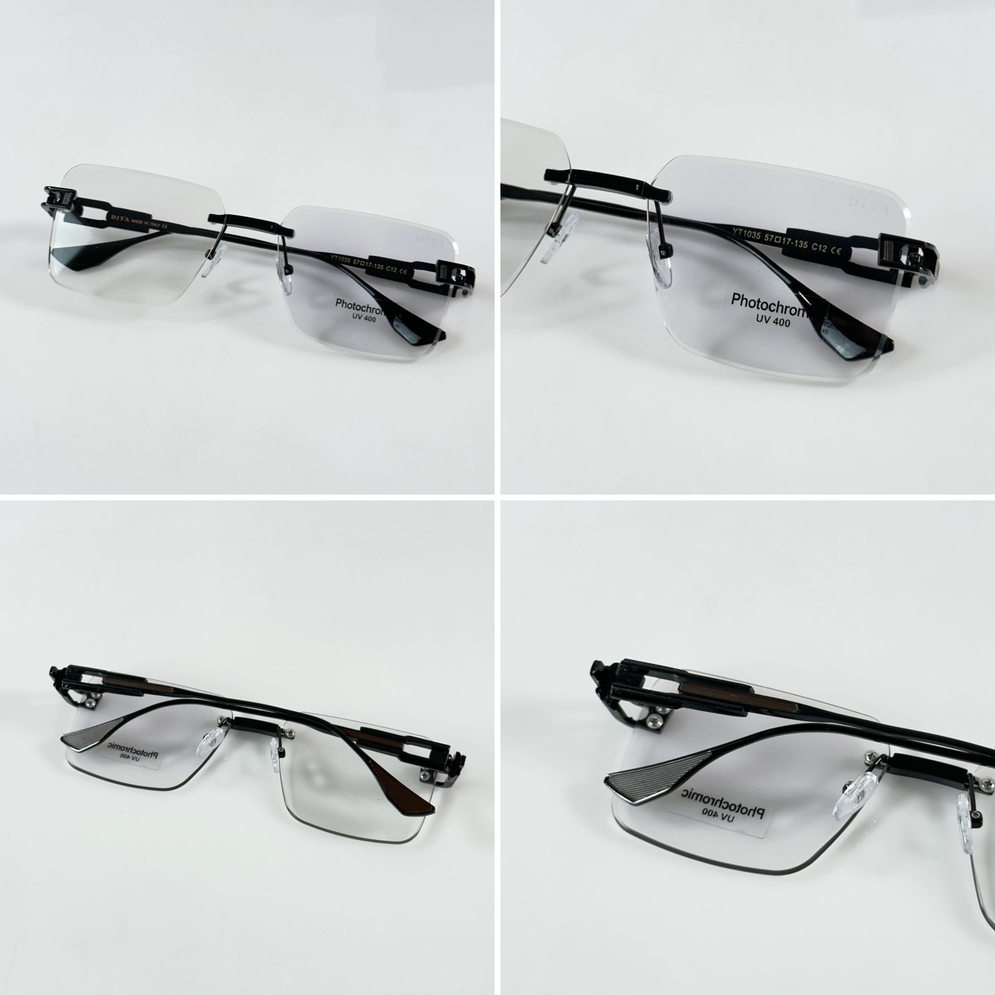 Dita 1035 Black Day Night Color Changing Glass - Image 3