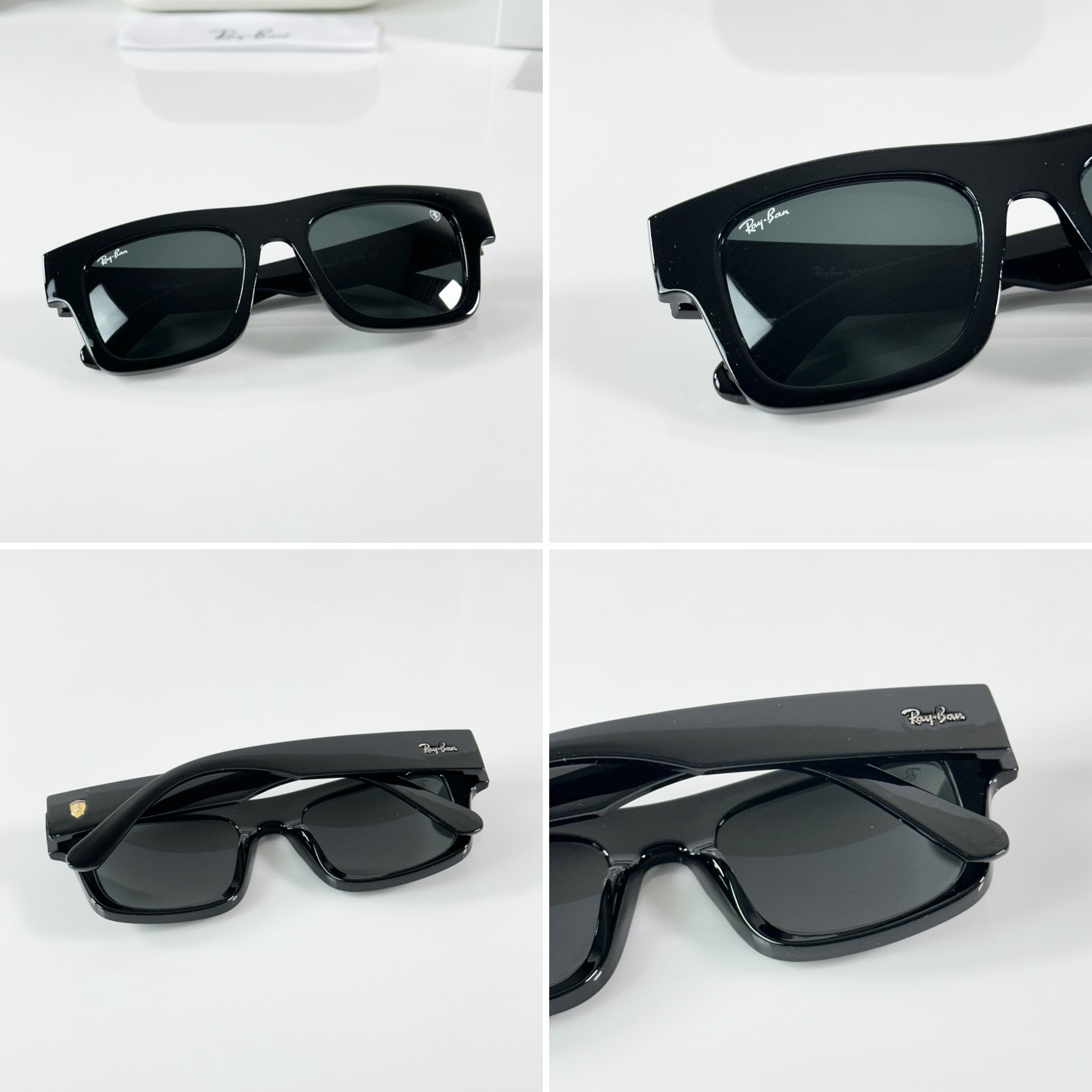 Rayban 4415 Shine Black GLASS - Image 3