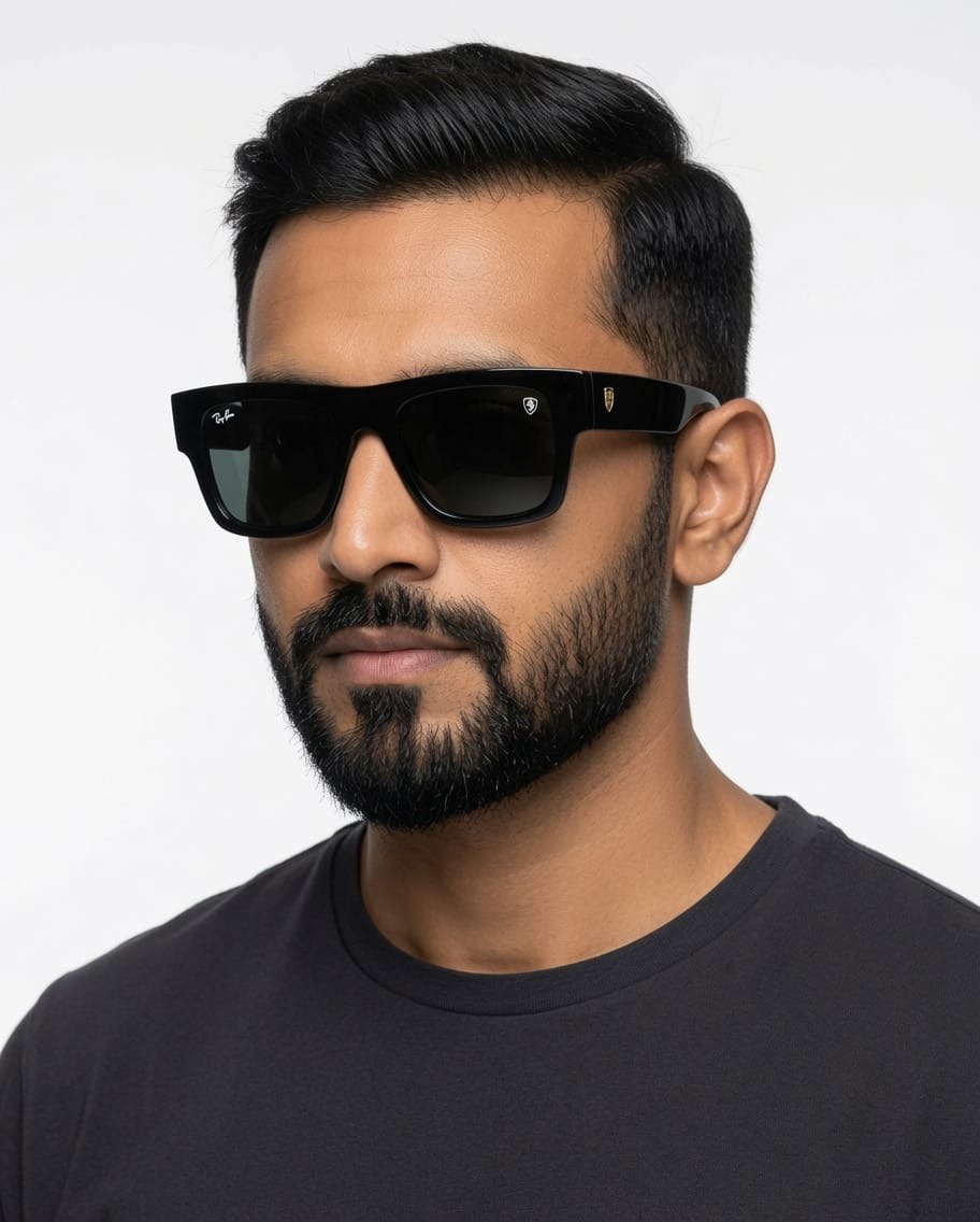 Rayban 4415 Shine Black GLASS - Image 2