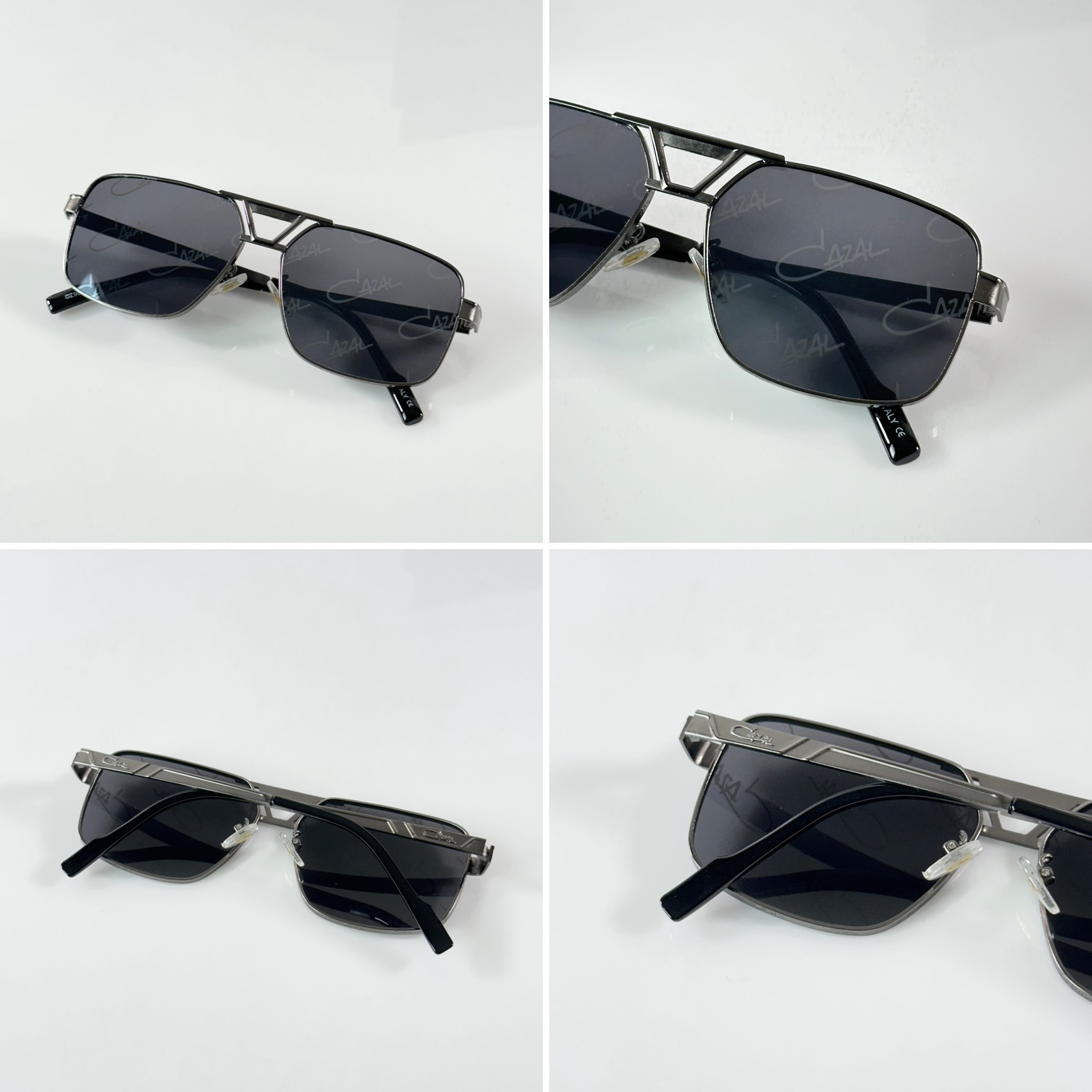 Cazal 9071 Printed Gun Black - Image 3