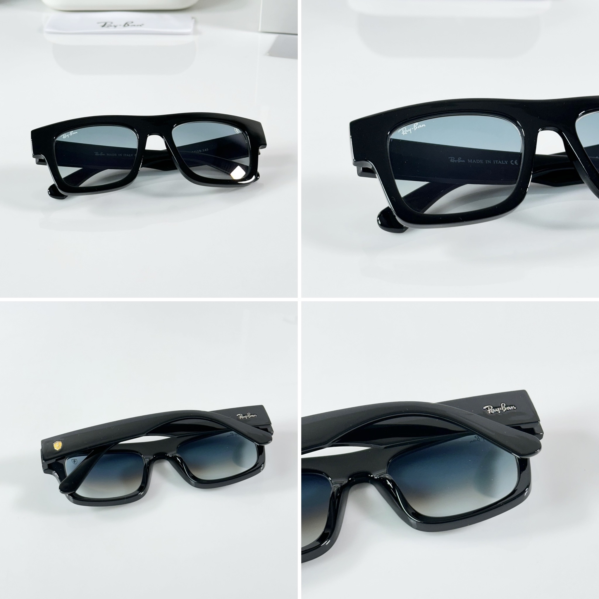 RB 4415 Black Blue GLASS - Image 3