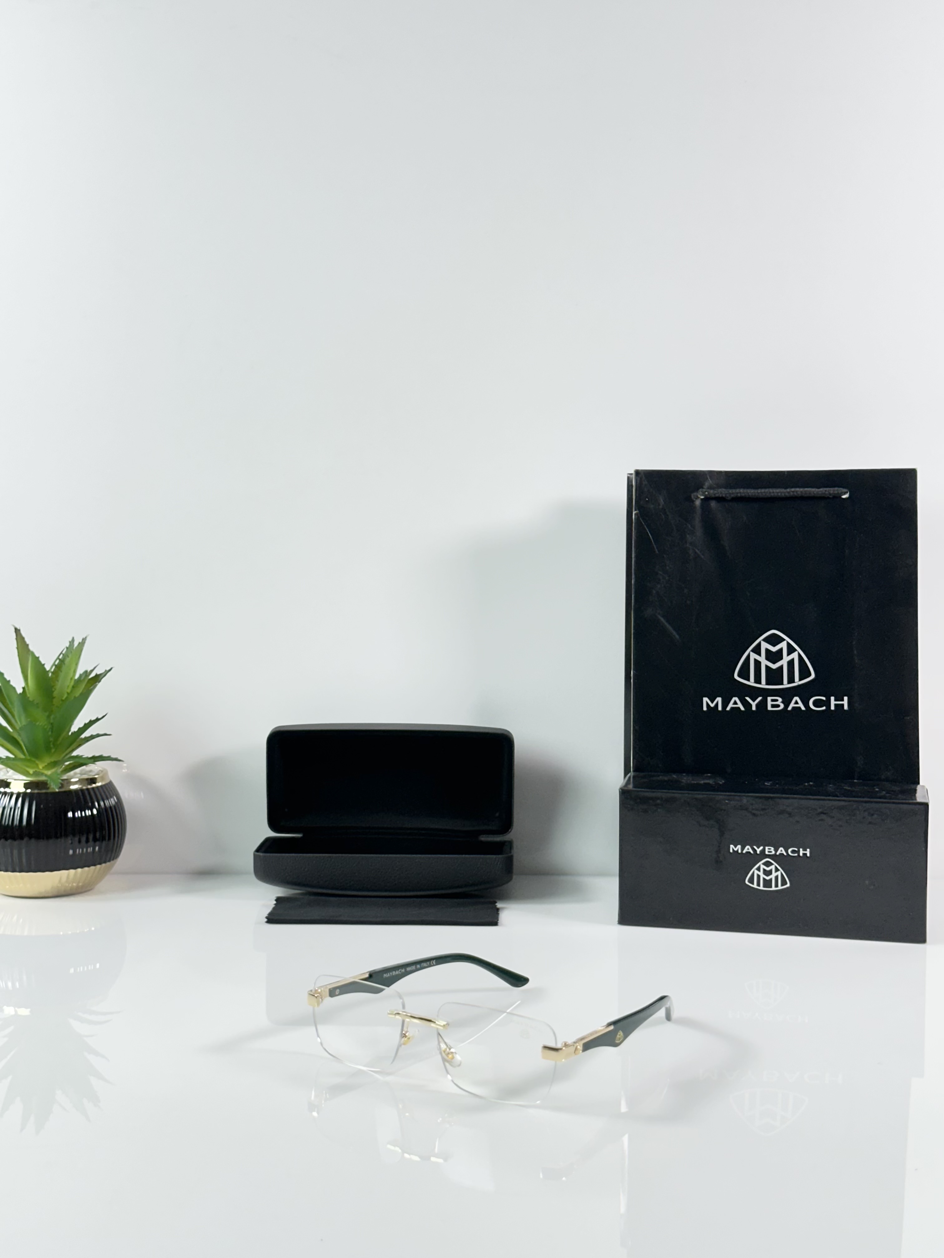 Maybach 6009 Gold Green Frame