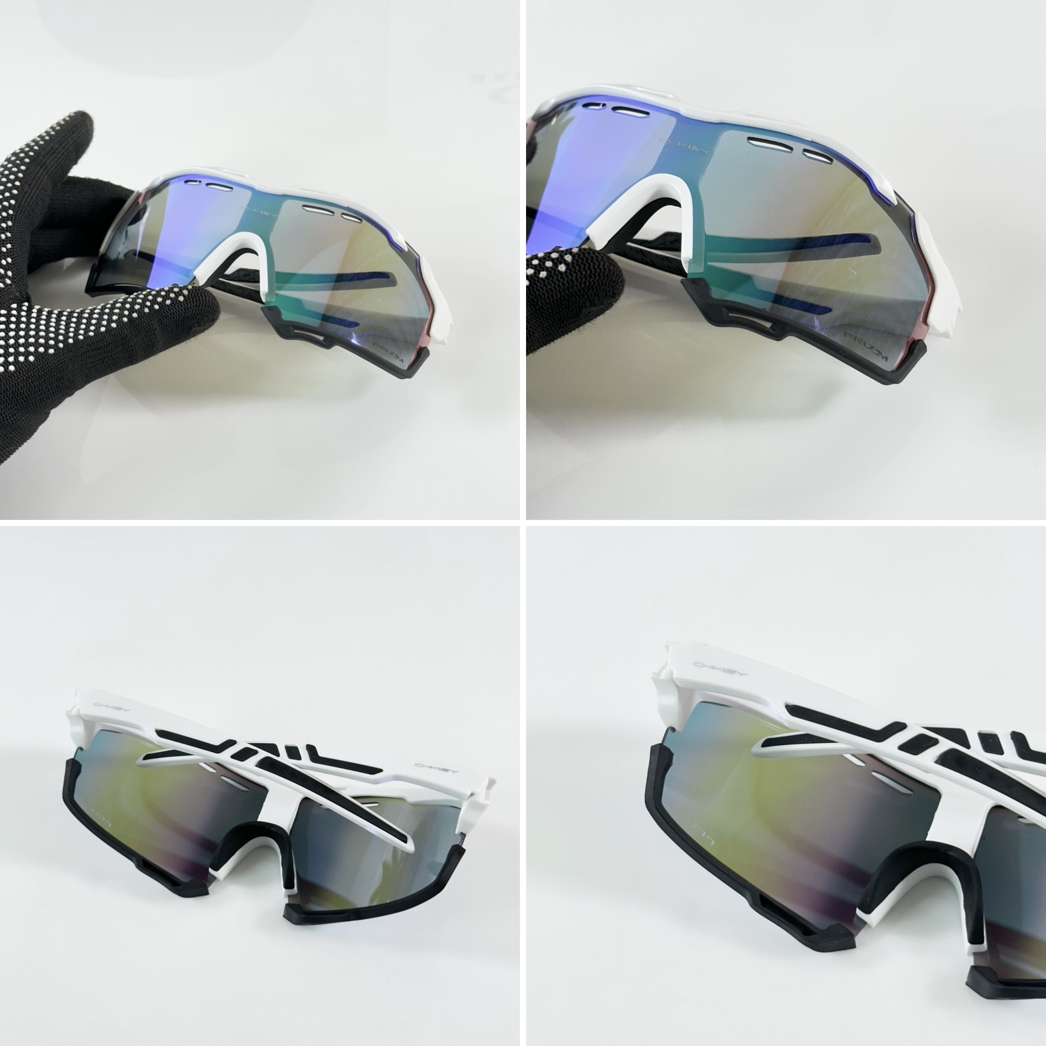 Oakle 8241 White Aqua - Image 3