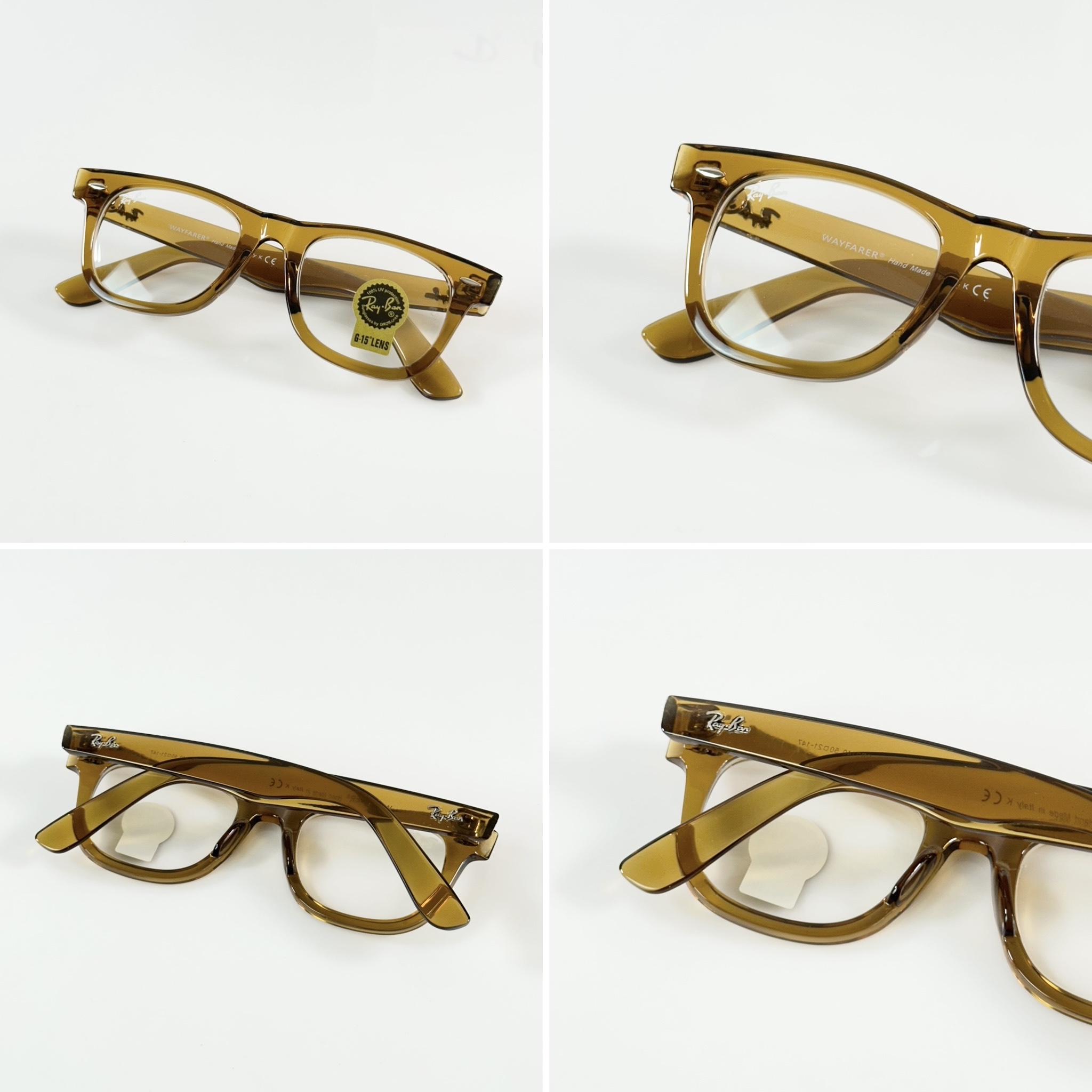 Rayba 2140 Mustard Yellow Frame GLASS - Image 3