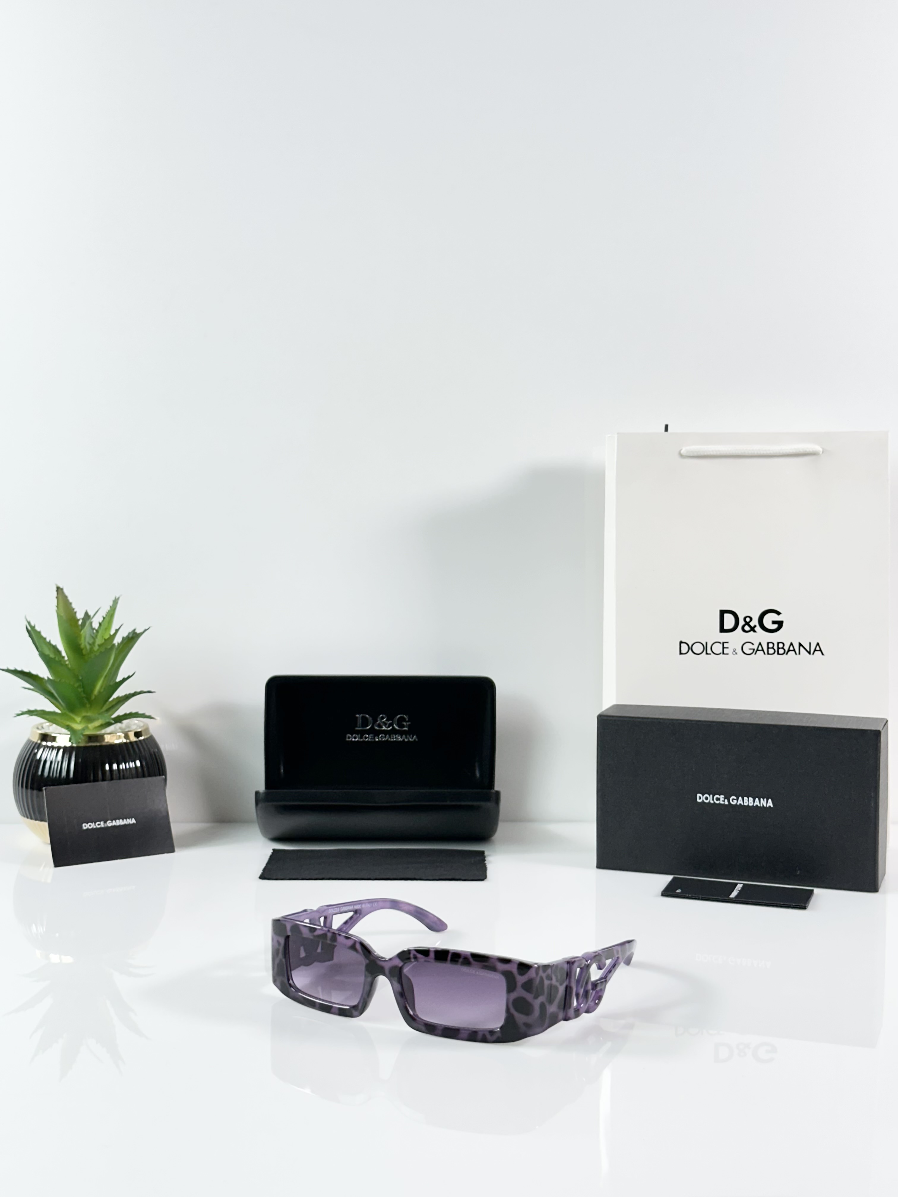 Dolc & Gabbana WMNS 3348 Tiger Purple