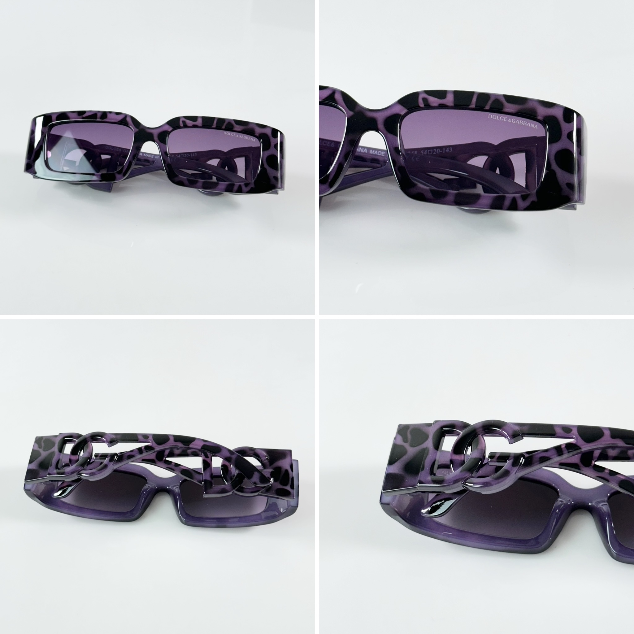 Dolc & Gabbana WMNS 3348 Tiger Purple - Image 3