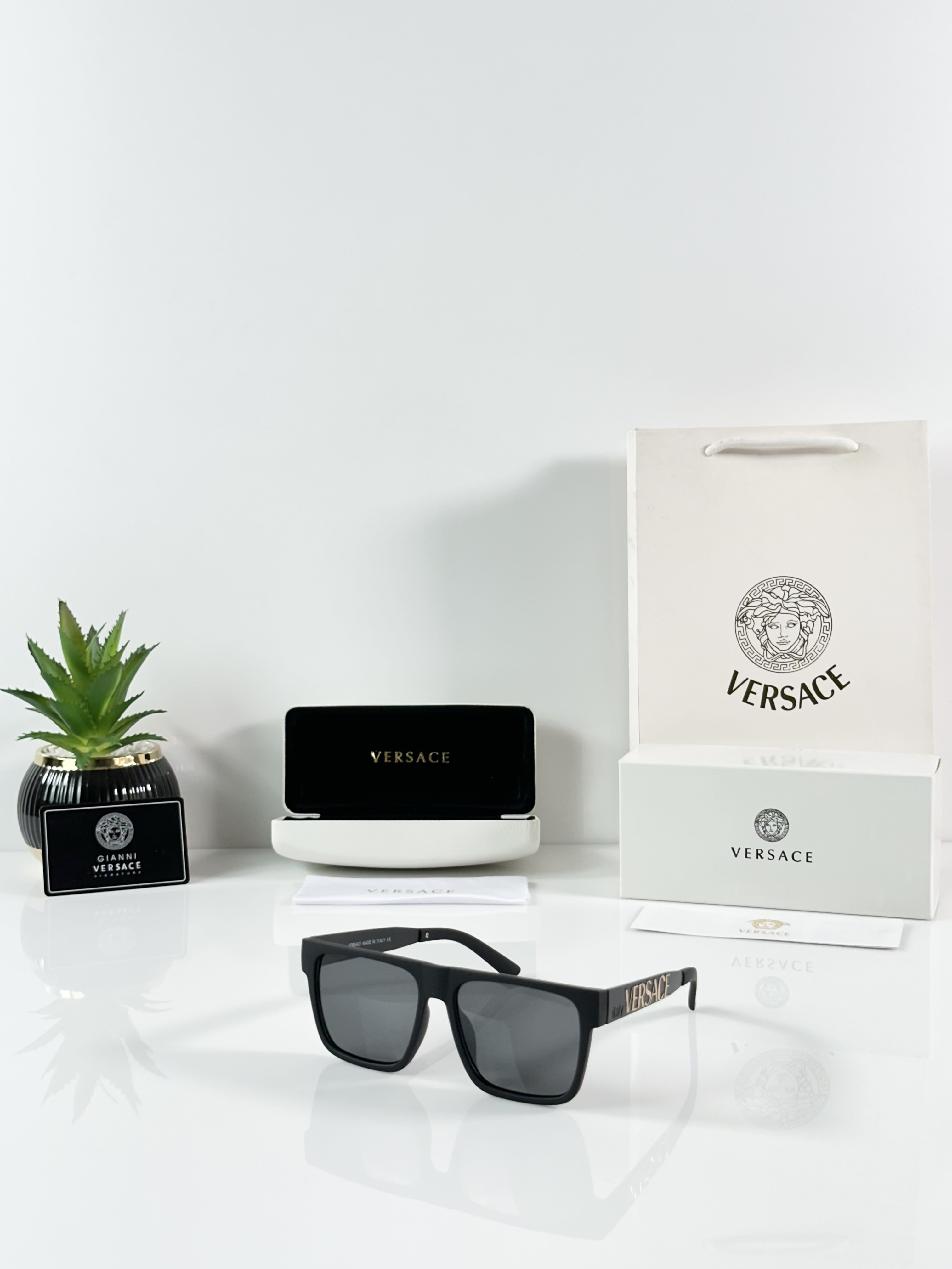 Versace 1101 Mate Black