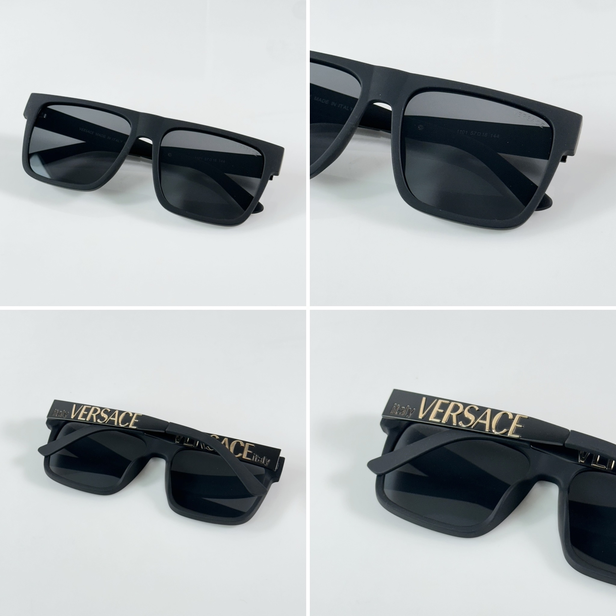 Versace 1101 Mate Black - Image 3