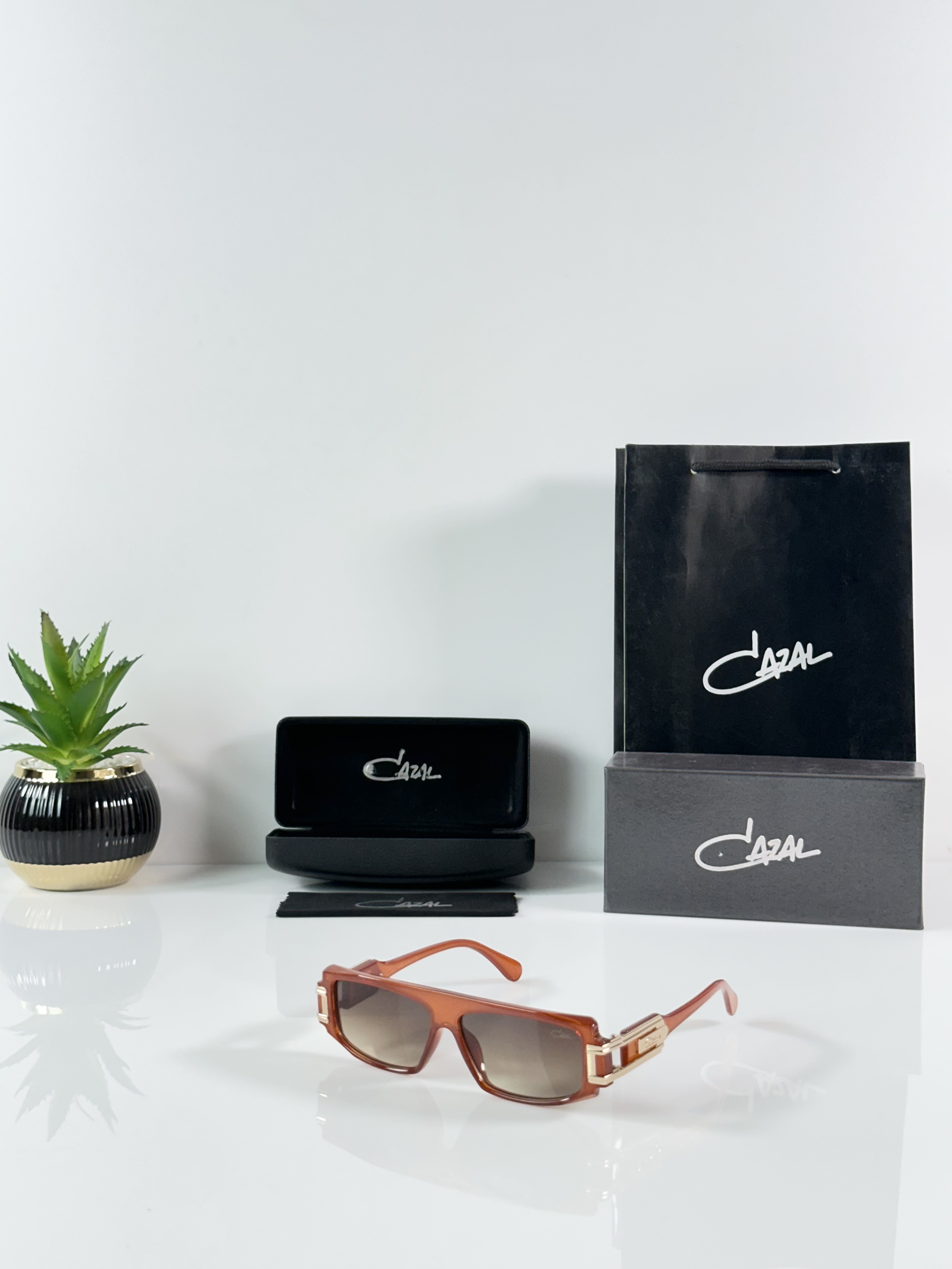 Cazal 092 Gold Brown