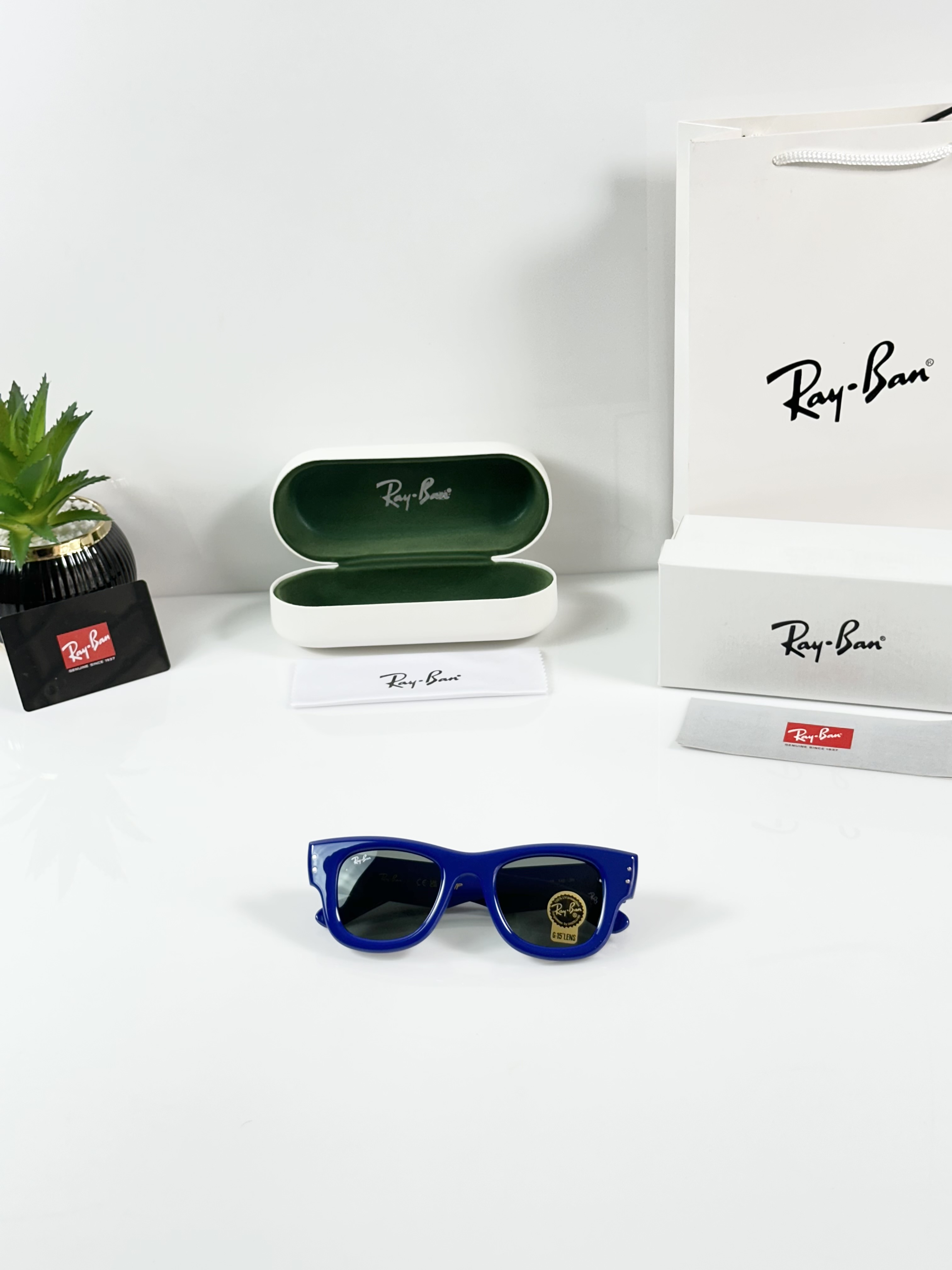 Rayba Puffer 4940 Blue Black GLASS - Image 4