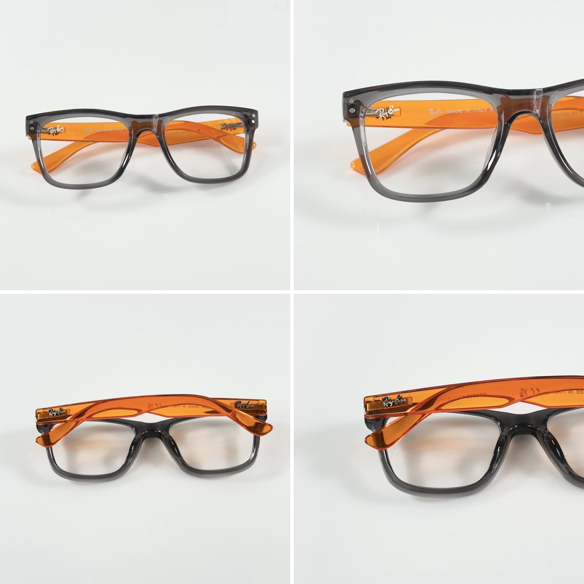 Rayba Reverse 0502 Grey Orange Frame - Image 2