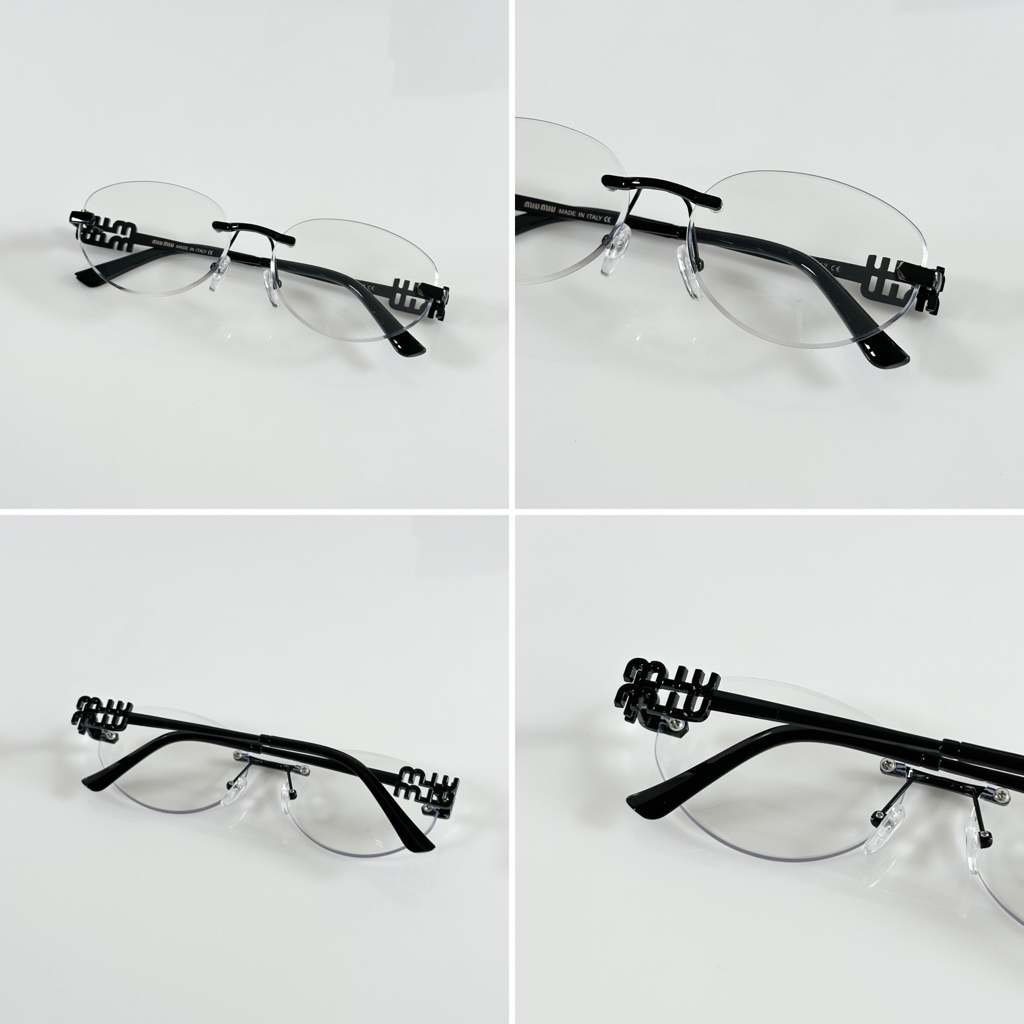 Miu Miu WMNS 1025 Black Day Night Colour Changing Glass - Image 3