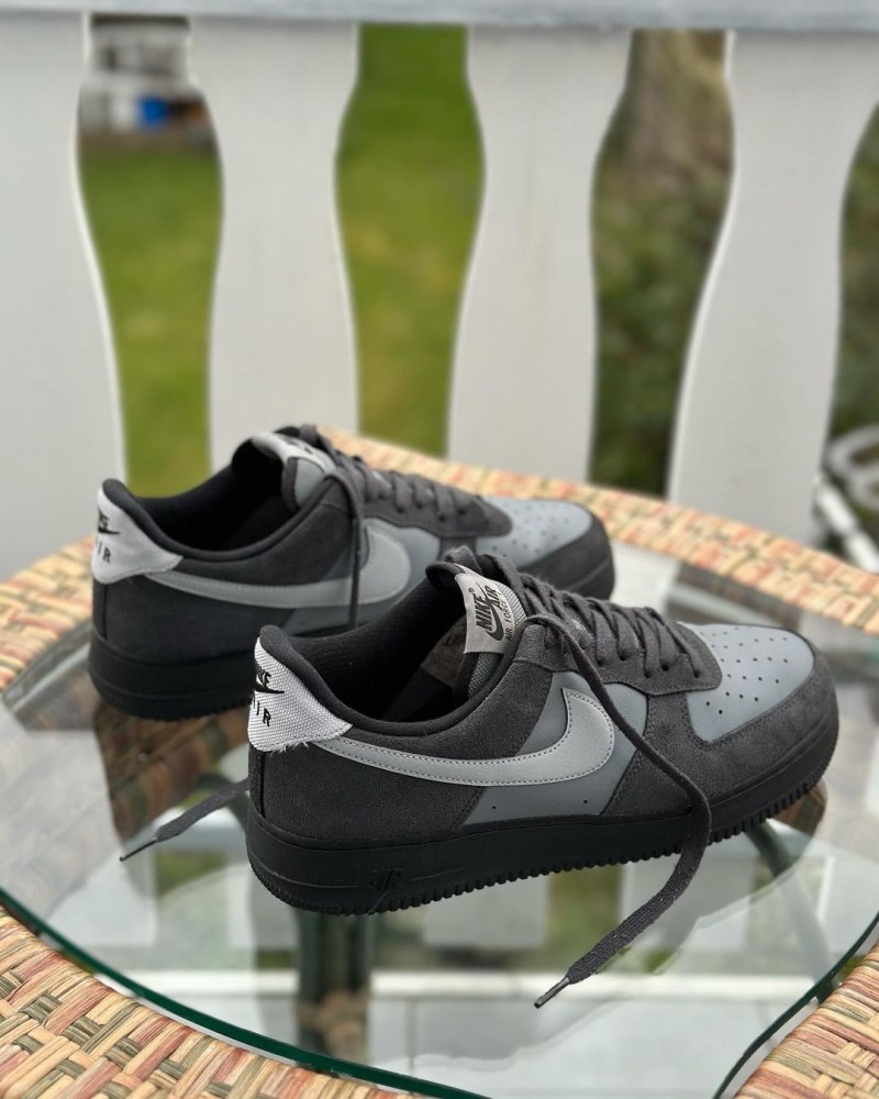 nike air force 1 lv8 grey suede