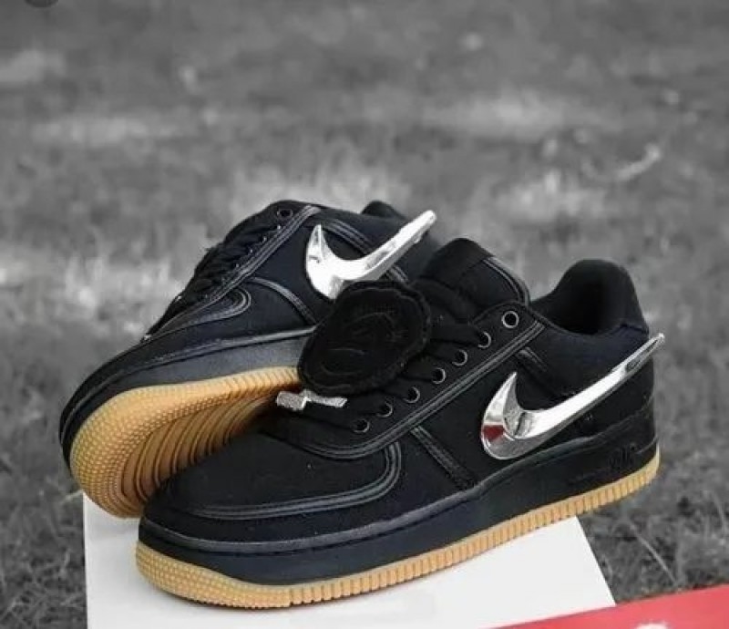nike air force 1 sail black