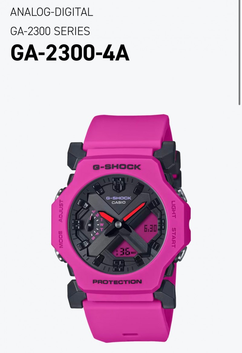 Alternative view of G Shock watchM-446