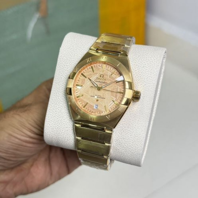 Omegha Constellation Gold On Gold Master Chronometer