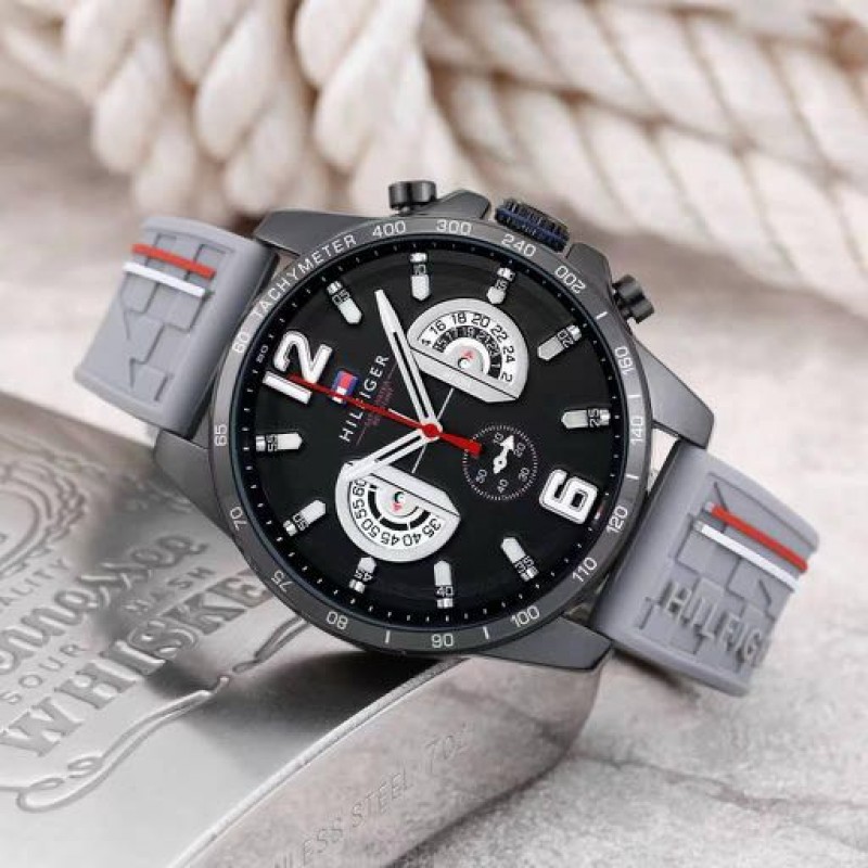 TOMMY HILIFIGER ALL CHRONO GREY BELT