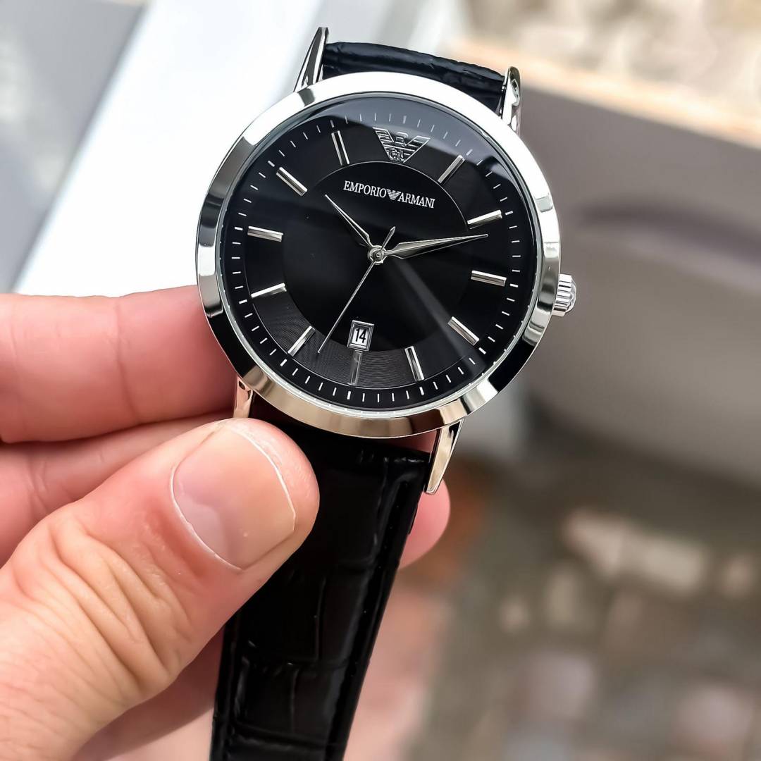 EMPORIO ARMA I SILVER MENSWACH
