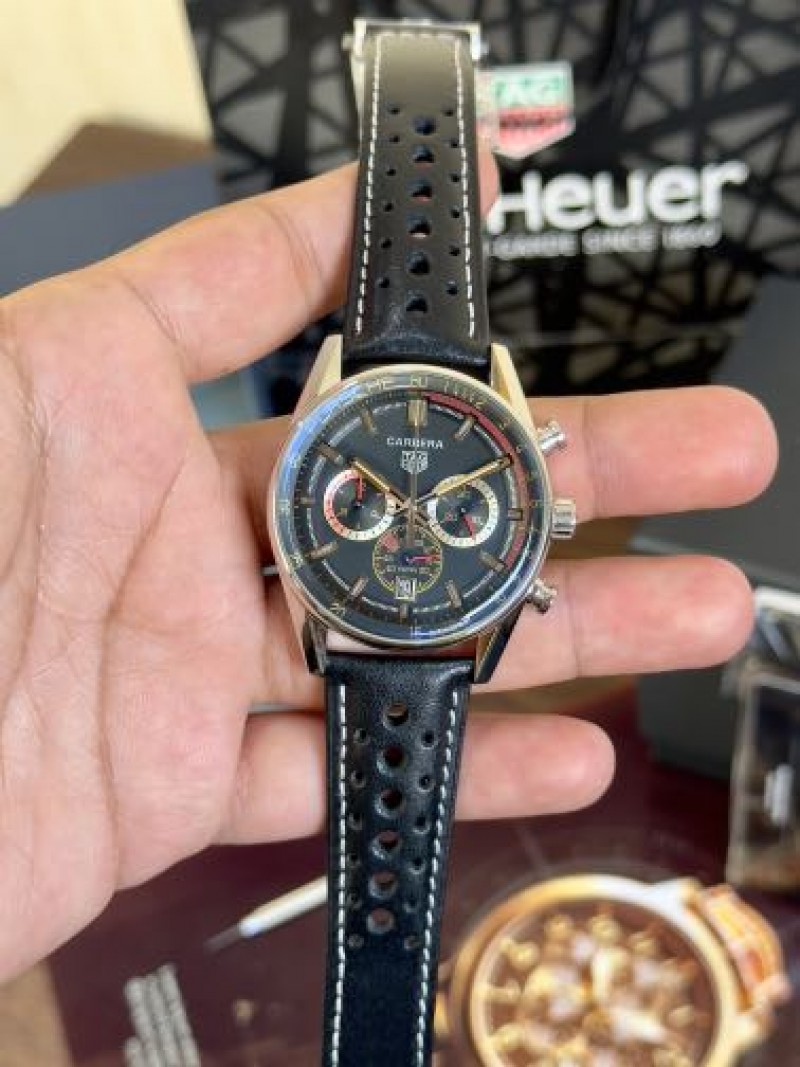 Tag Huer Carrera X Porsche Black Silver