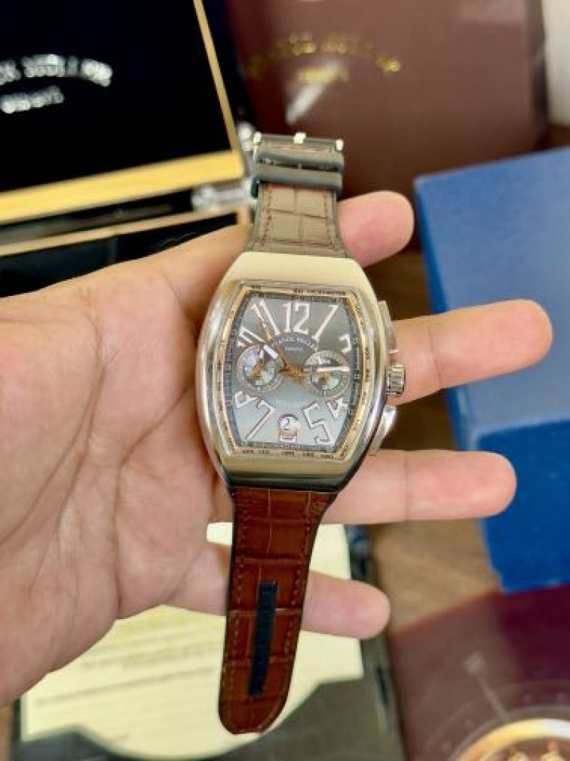 Franck Muller Chronograph Brown Grey