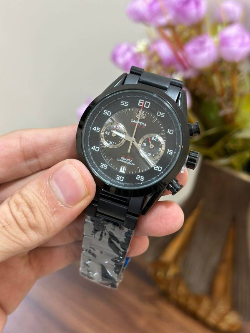 Alternative view of Tag Huer Calibre Carrera All Black