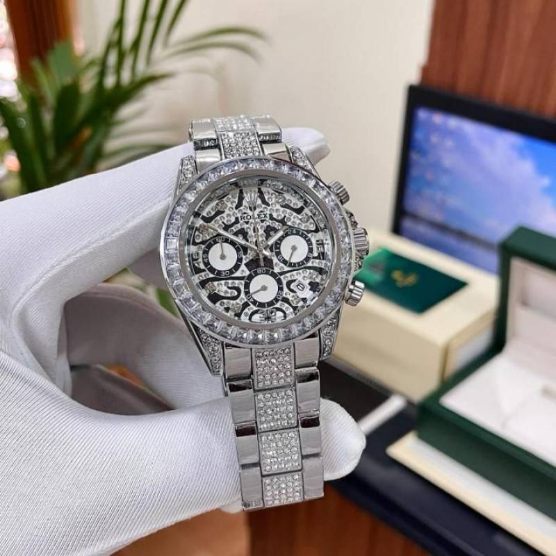 Rollex Tiger Chain Silver
