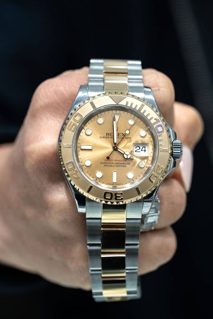 Alternative view of Rollex Oyster Perpetual Yacht Master