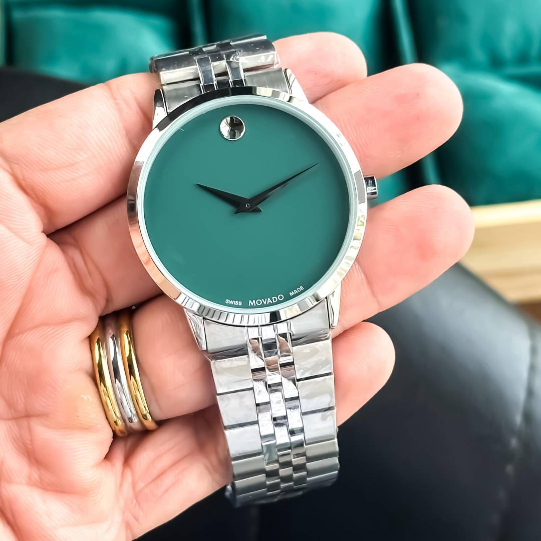 MOVADO SILVER-GREEN