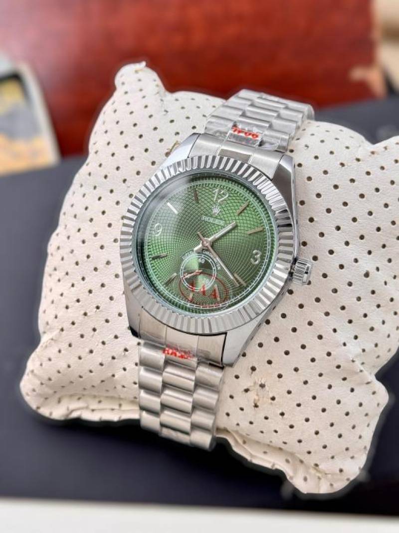 Alternative view of ROLLEX SILVER GREEN