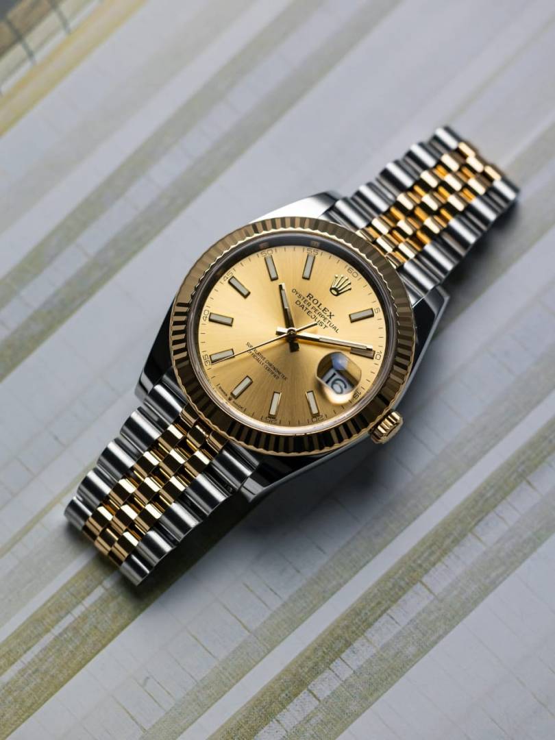 Rolee x Oyster perpetual Date Just Automatic