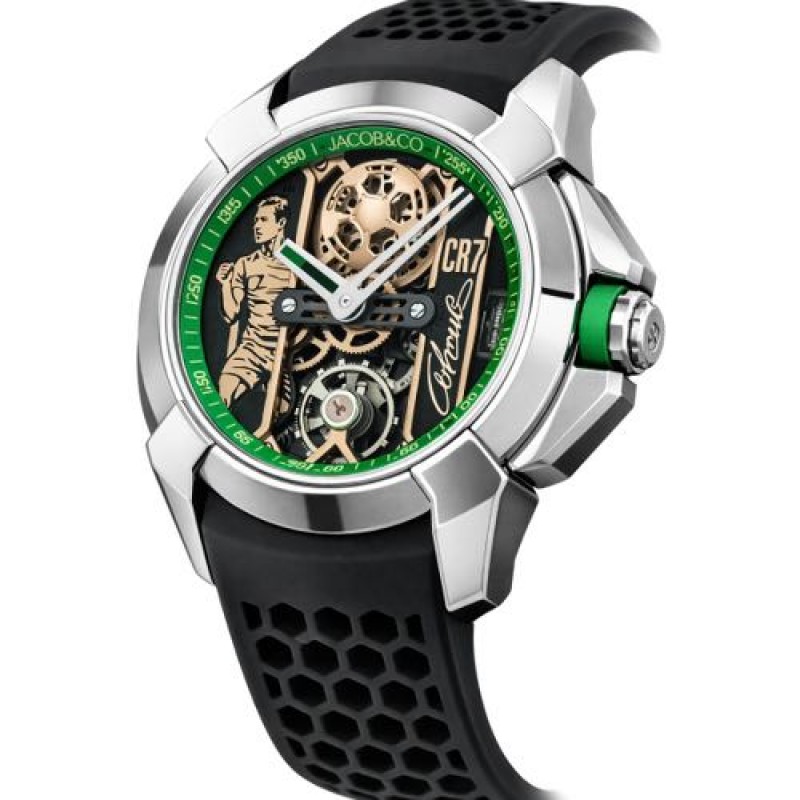 Jacob Co Epic X Heart Of CR7 Silver Black