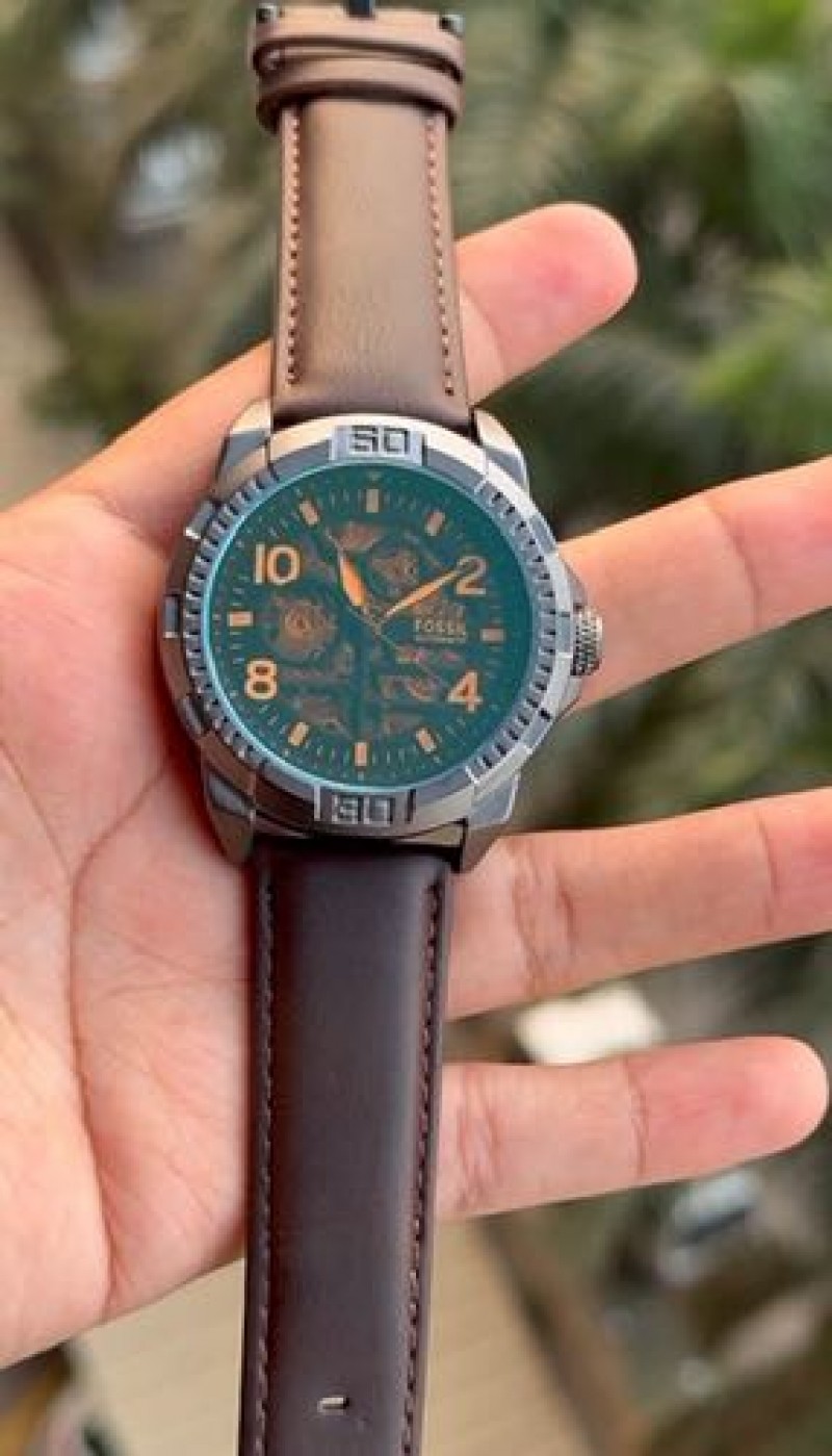Alternative view of Fosil Bronson Grey body