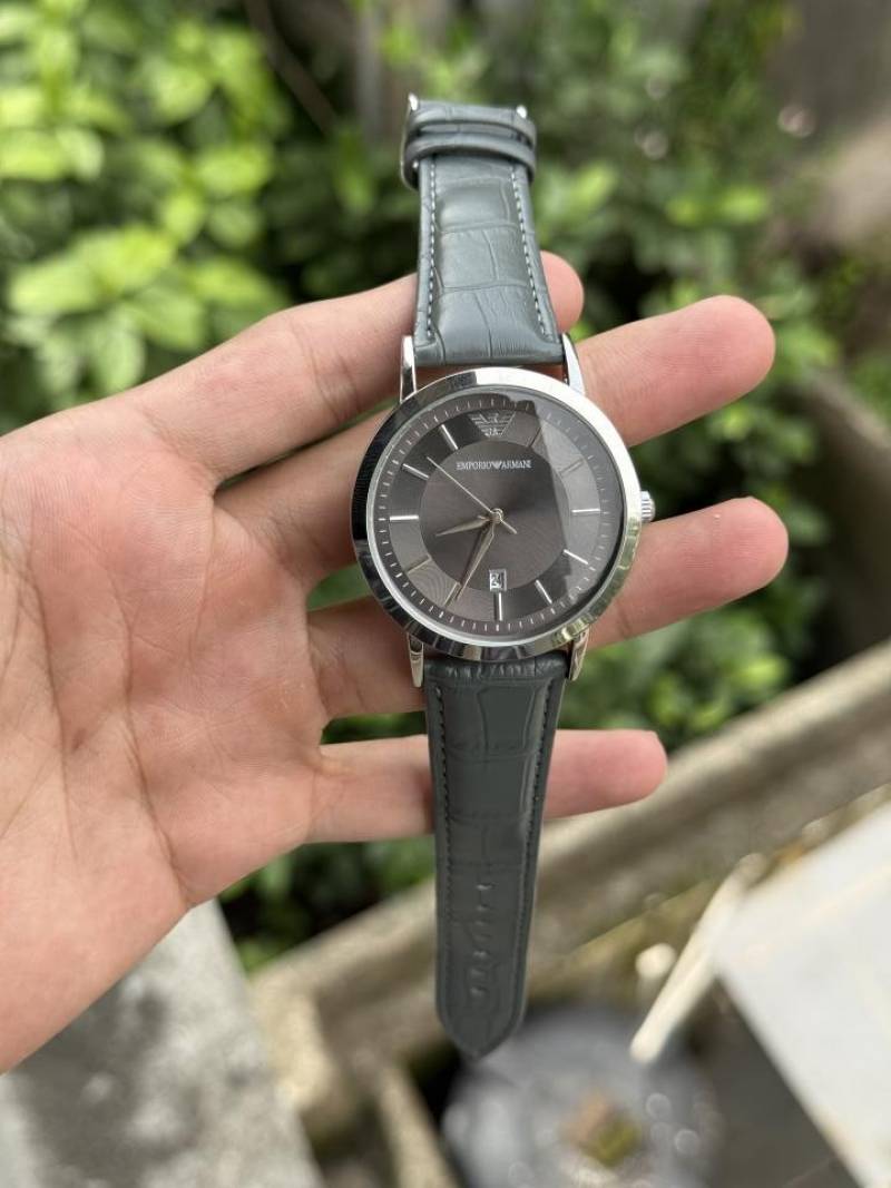 Alternative view of Emporio Arma i Premium MenSwach (GreySilver)