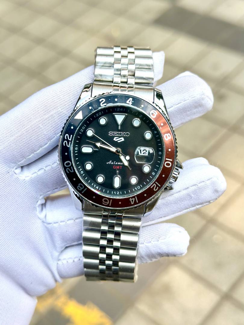 Seik o Gmt Open Back