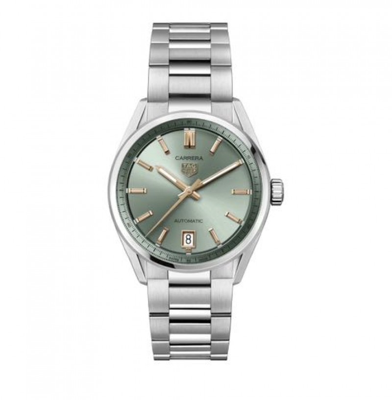 Tag Huer Carrera Date 36mm Automatic Green Dial