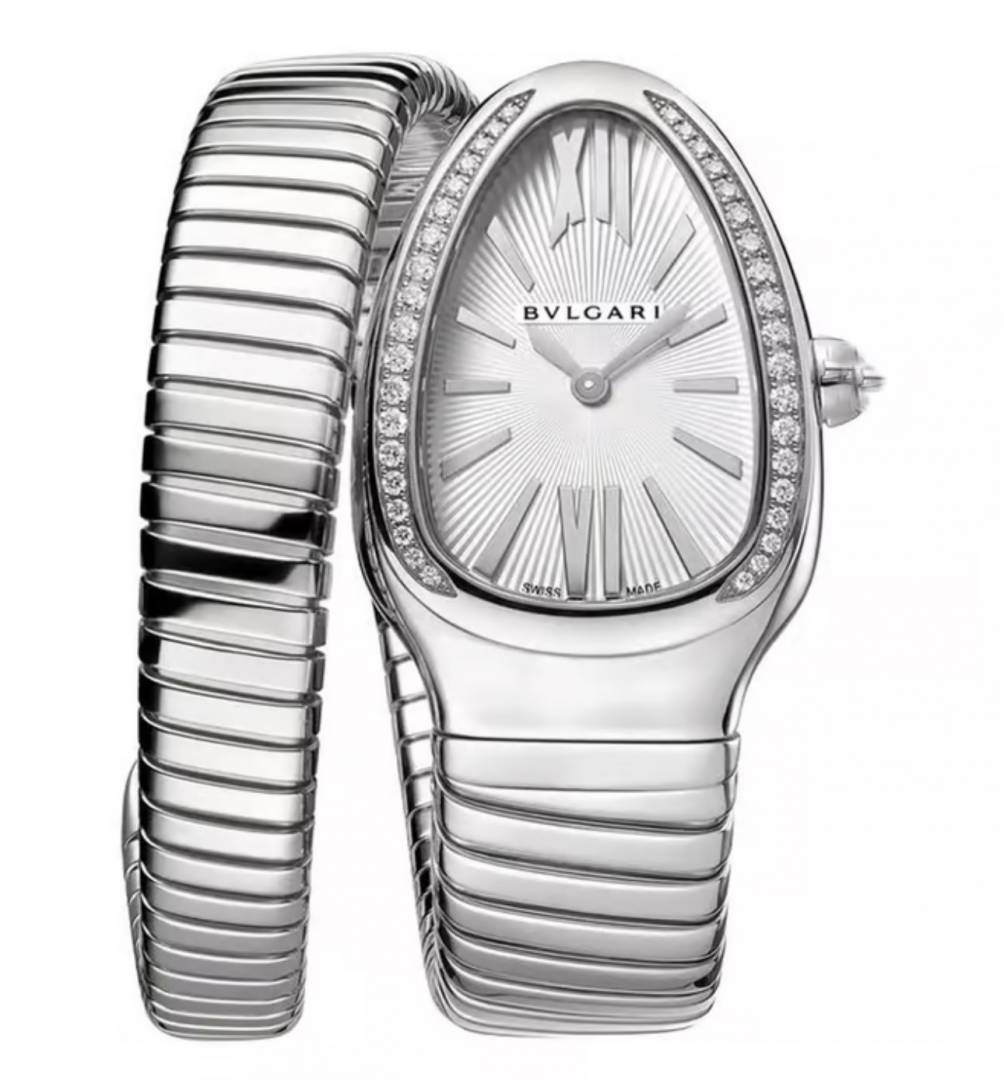 Bvlgari Serpenti Tubogas Silver 35MM Premium Quality