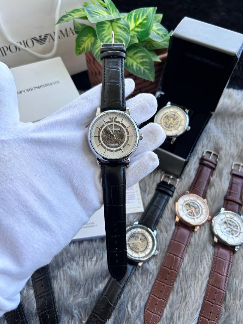 Emporio Arma i Meccanico Automatic Black Silver White W136