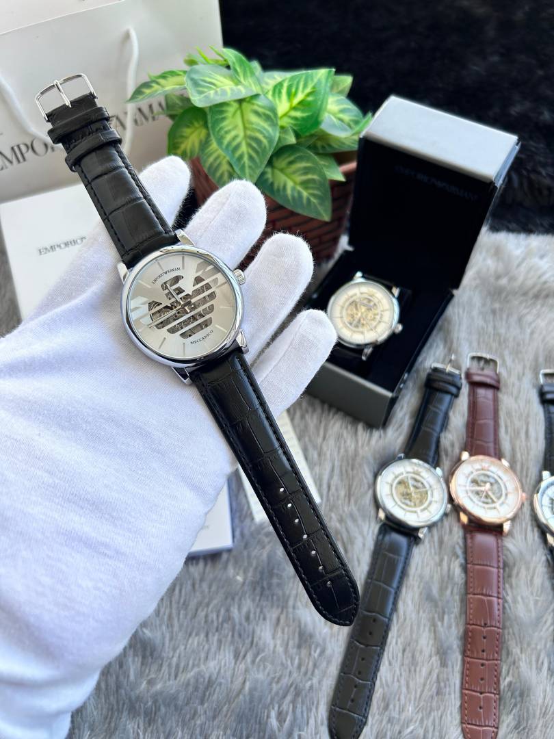 Emporio Arma i Meccanico Black Silver Automatic W135